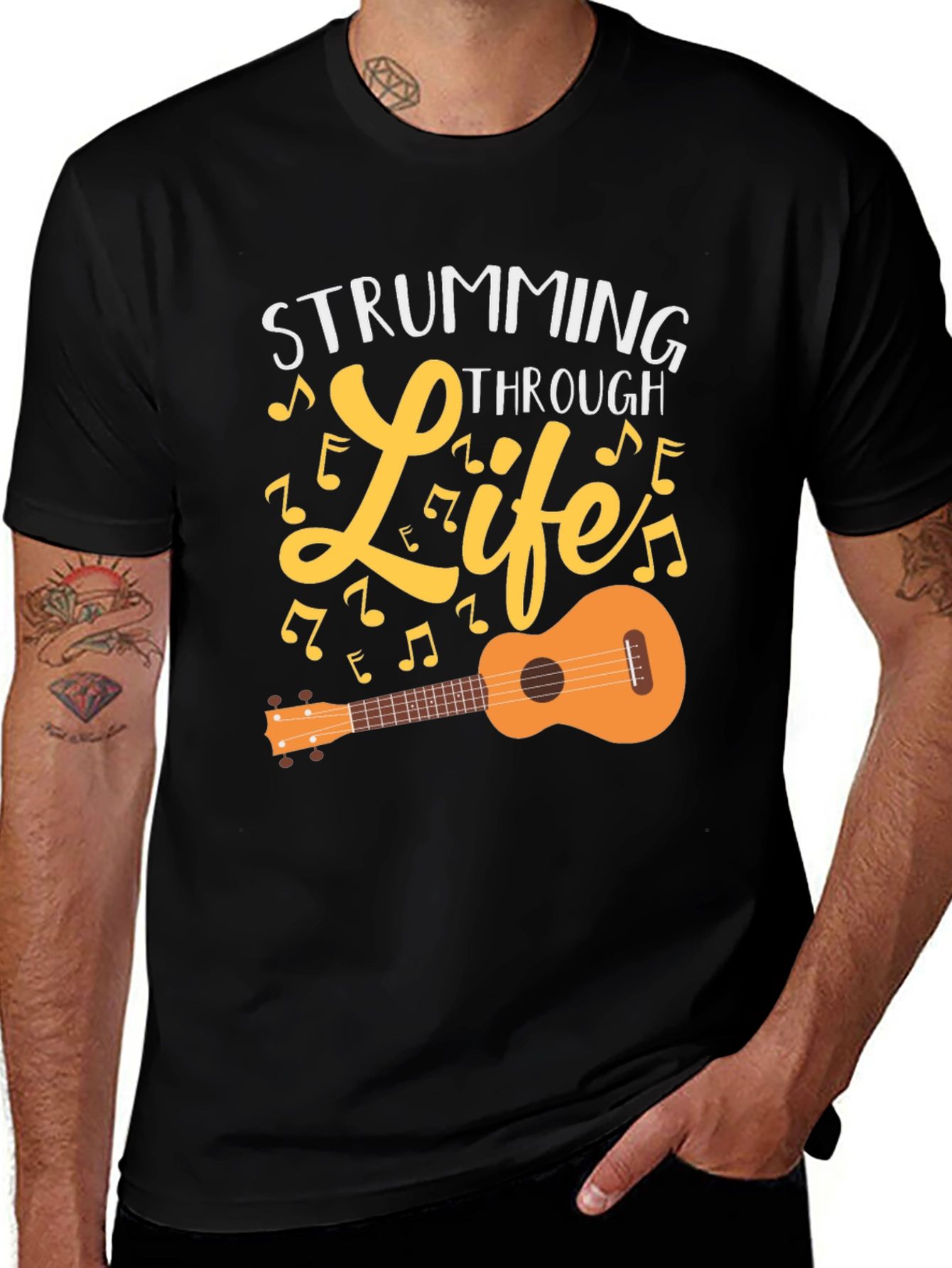 Strumming Through Life Graphic Tee
