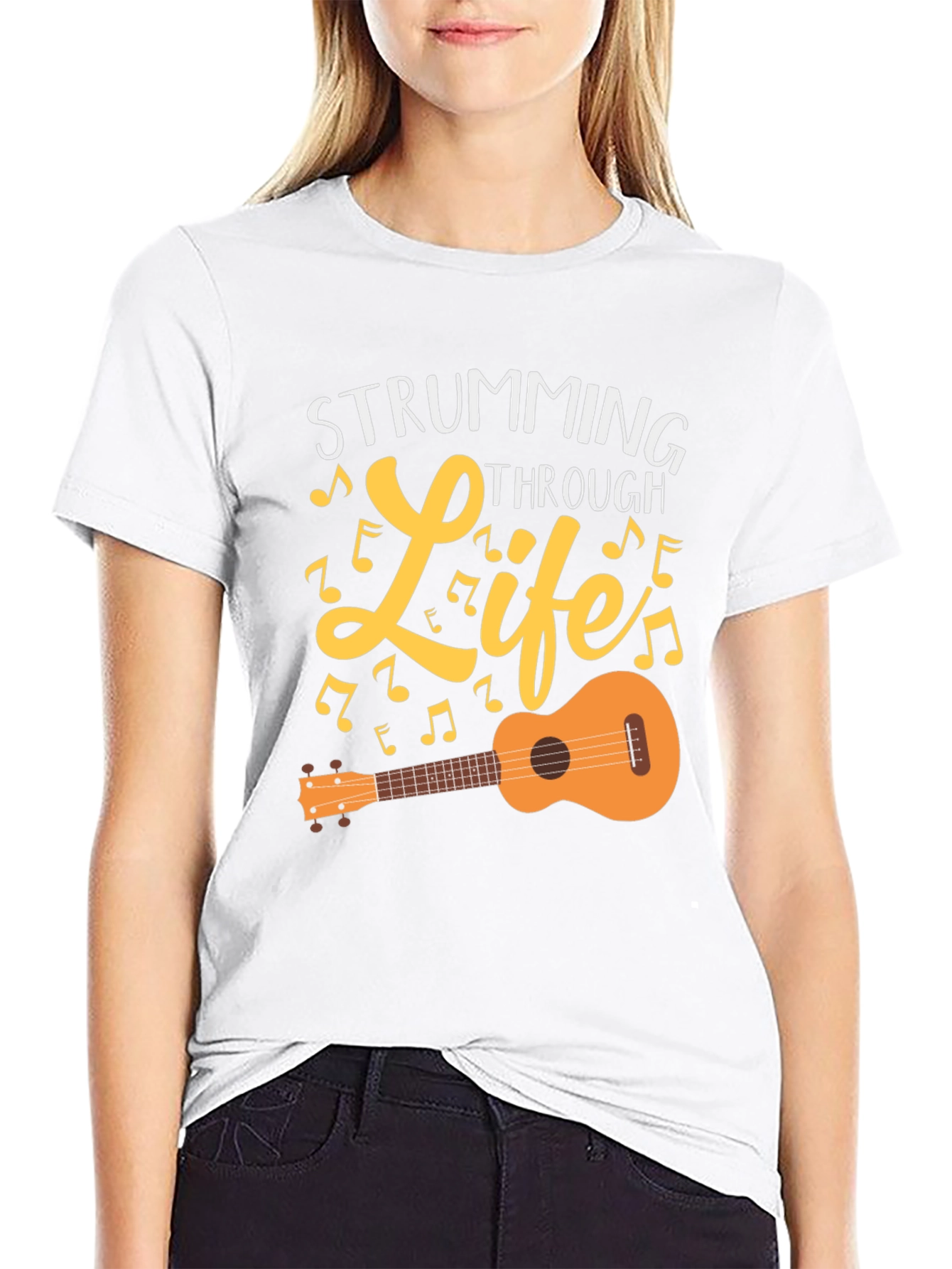 Strumming Through Life Graphic Tee