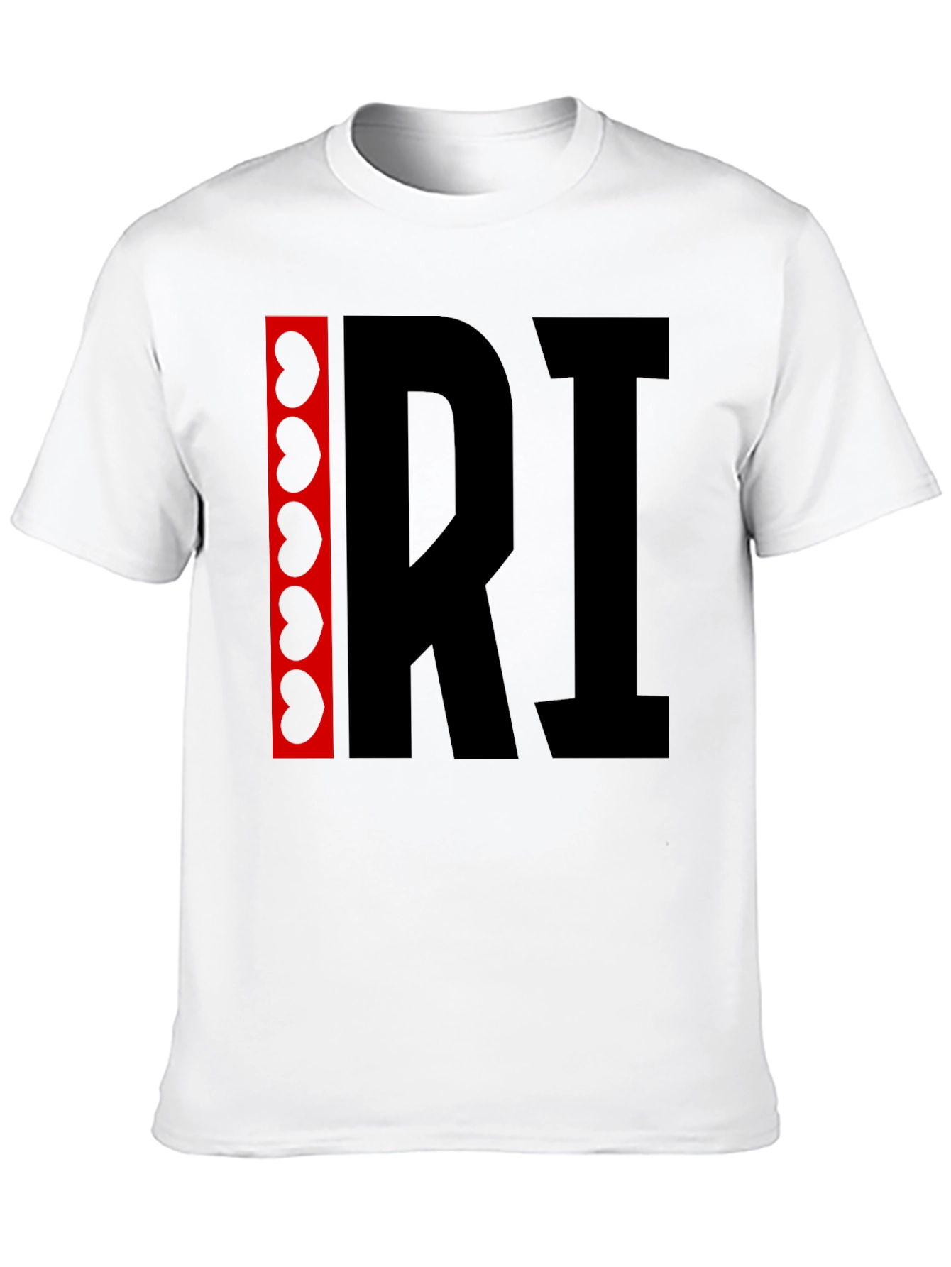 Unique Graphic T-Shirt: RI with Kidney Beans Accent