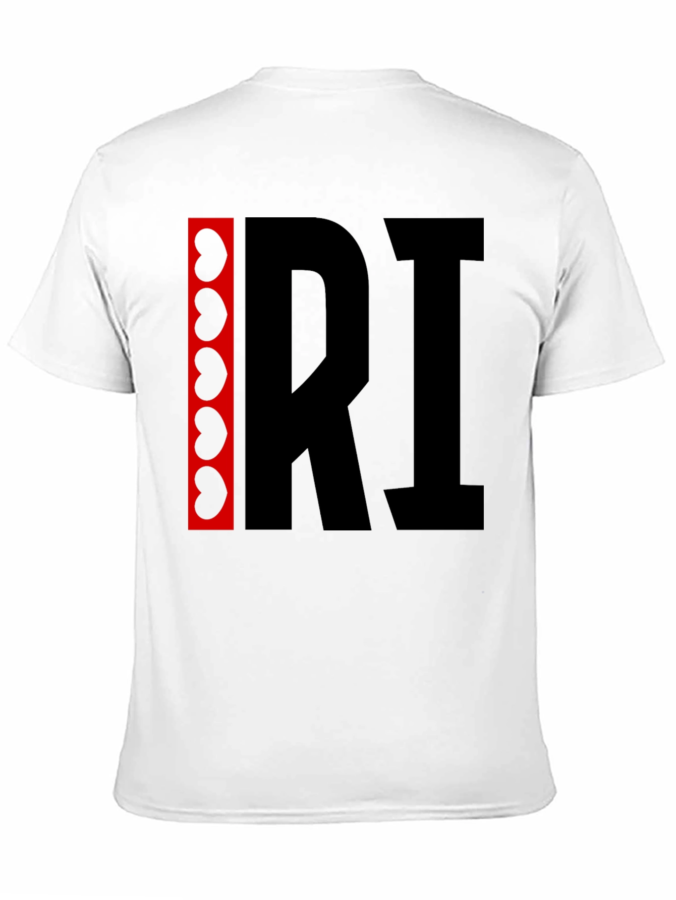Unique Graphic T-Shirt: RI with Kidney Beans Accent