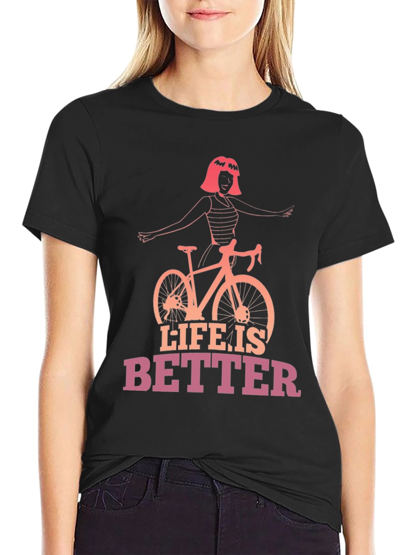 Life is Better Bike T-Shirt