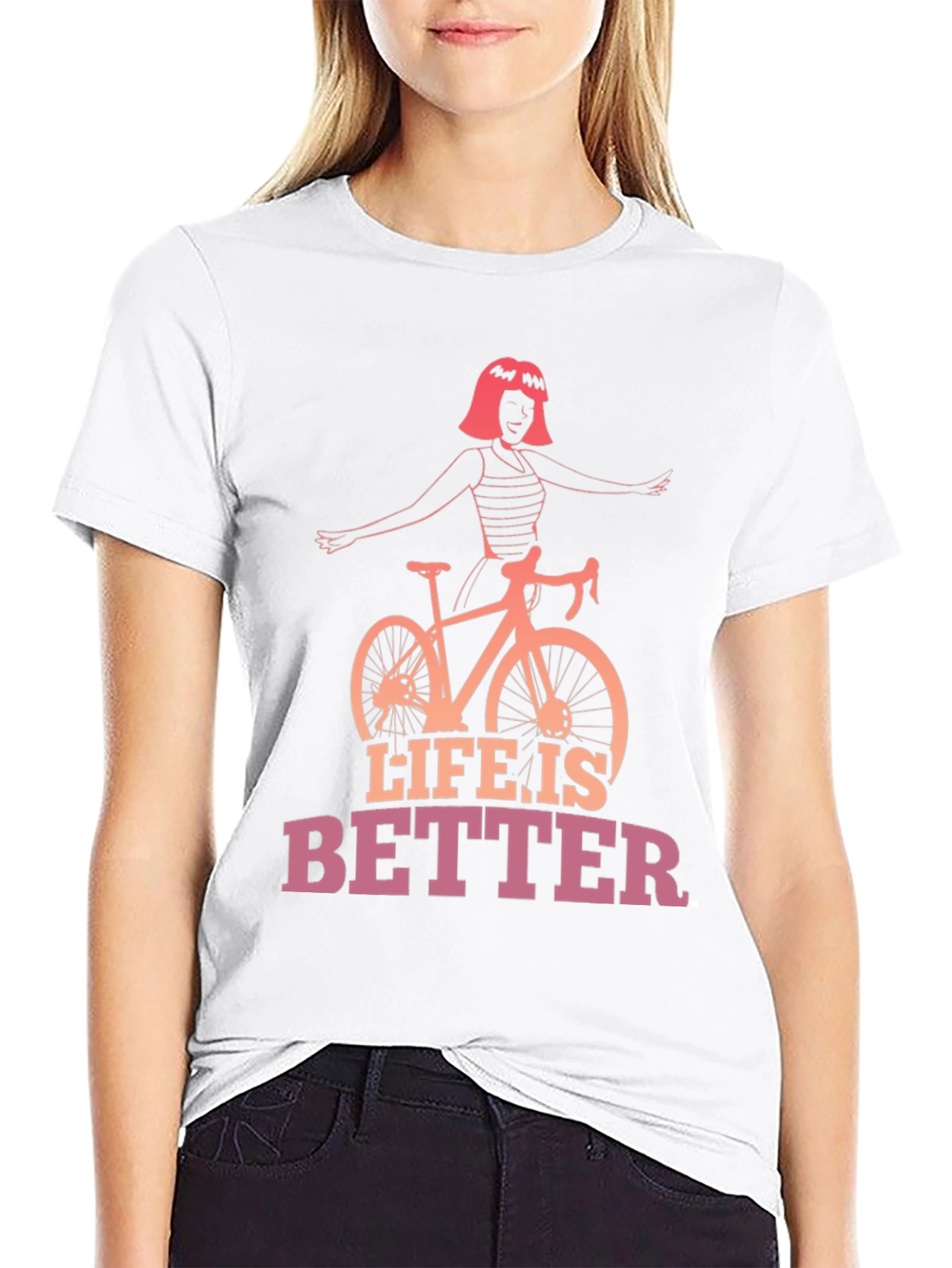 Life is Better Bike T-Shirt