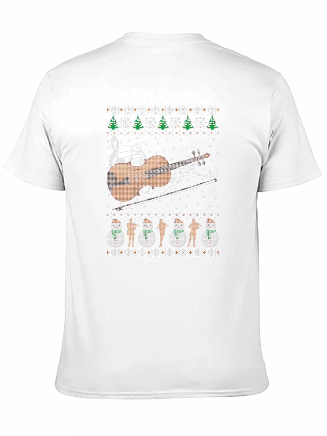 Musical Ugly Christmas Sweater T-Shirt