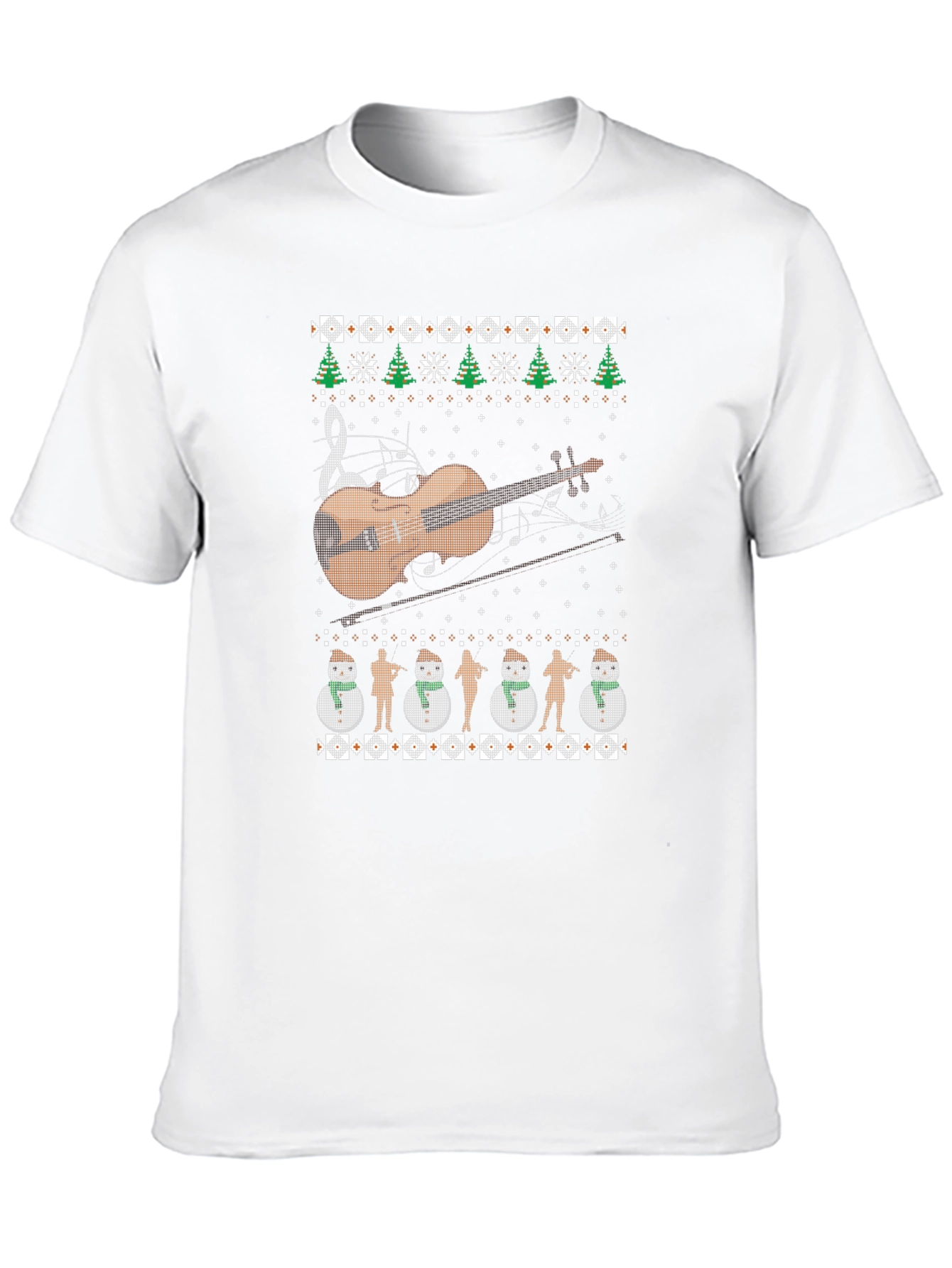Musical Ugly Christmas Sweater T-Shirt