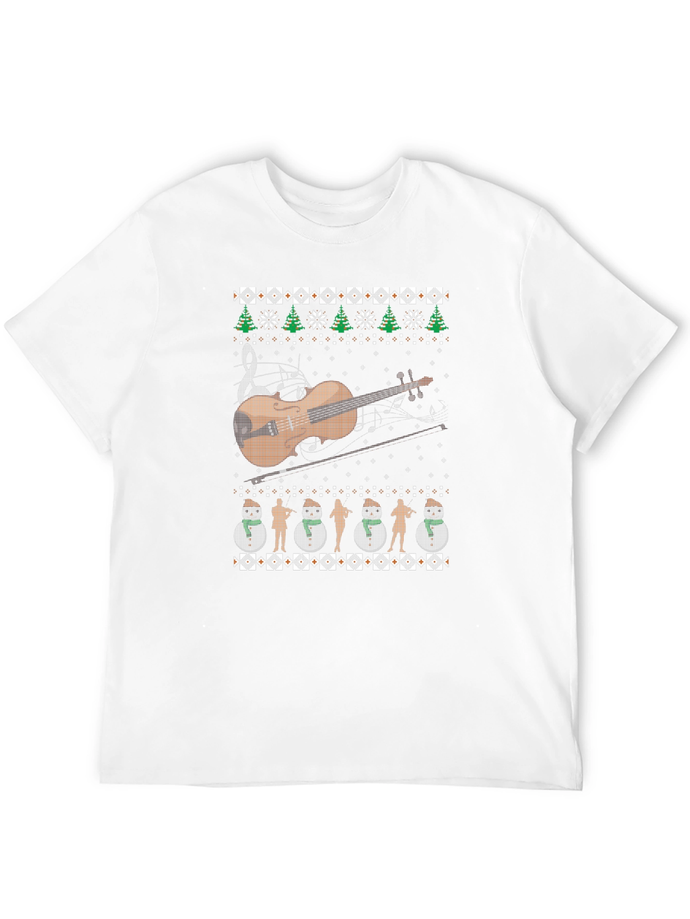 Musical Ugly Christmas Sweater T-Shirt