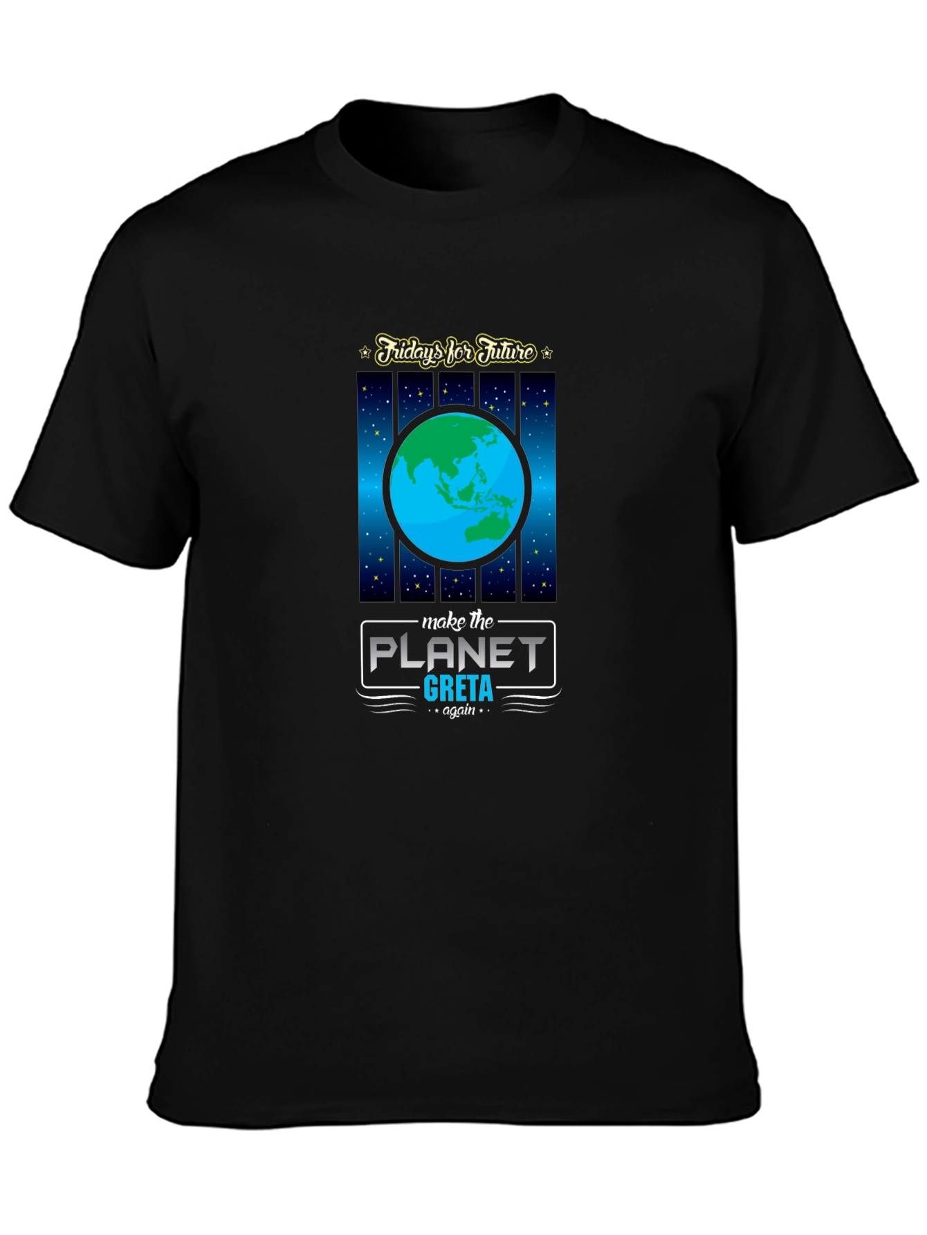 Fridays for Future Planet Greta T-Shirt