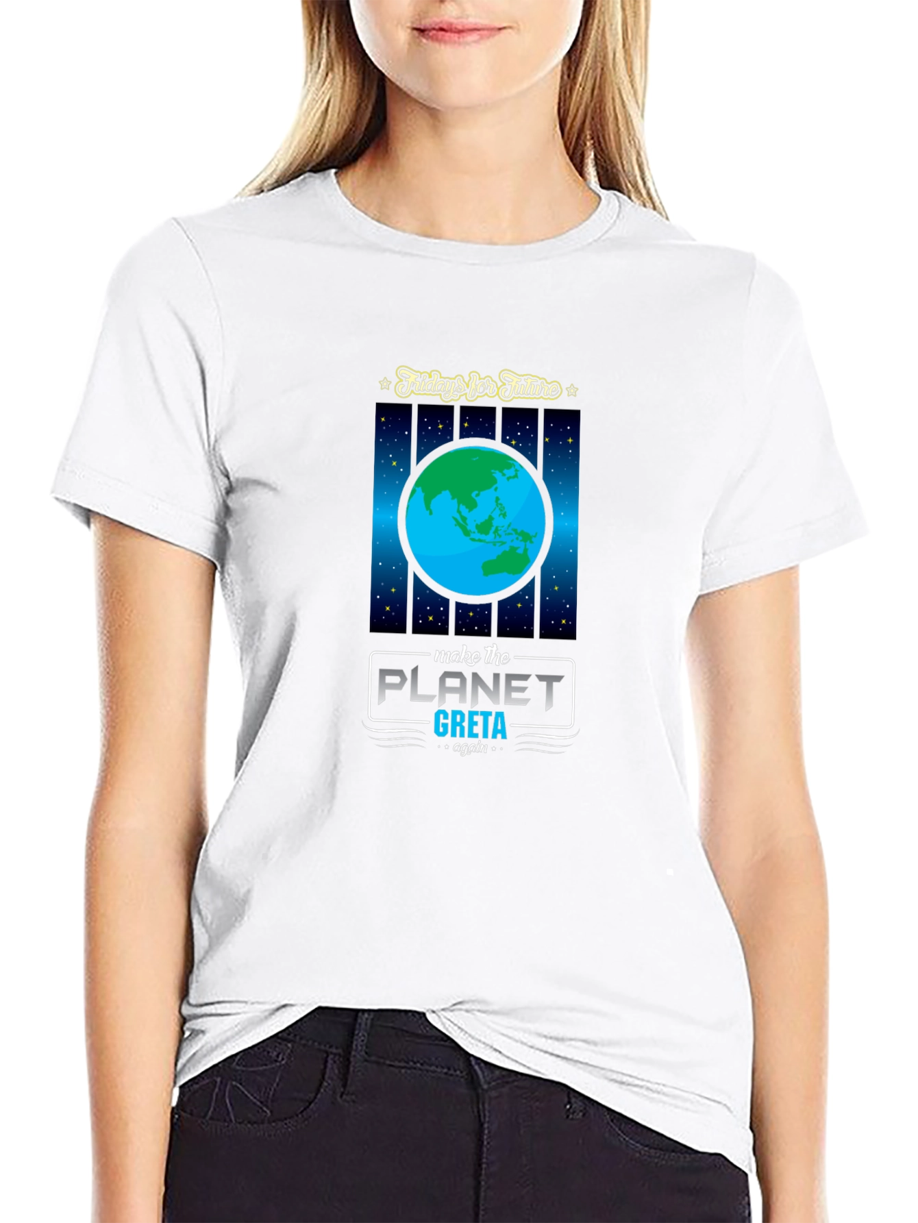 Fridays for Future Planet Greta T-Shirt