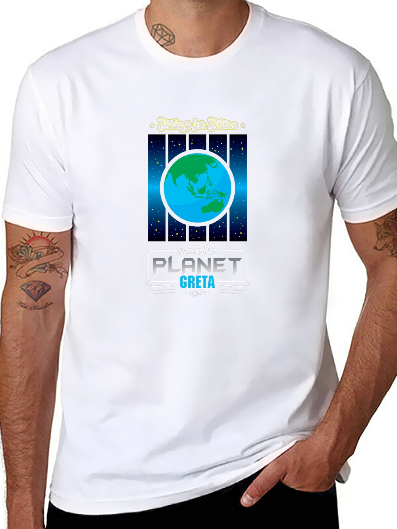 Fridays for Future Planet Greta T-Shirt