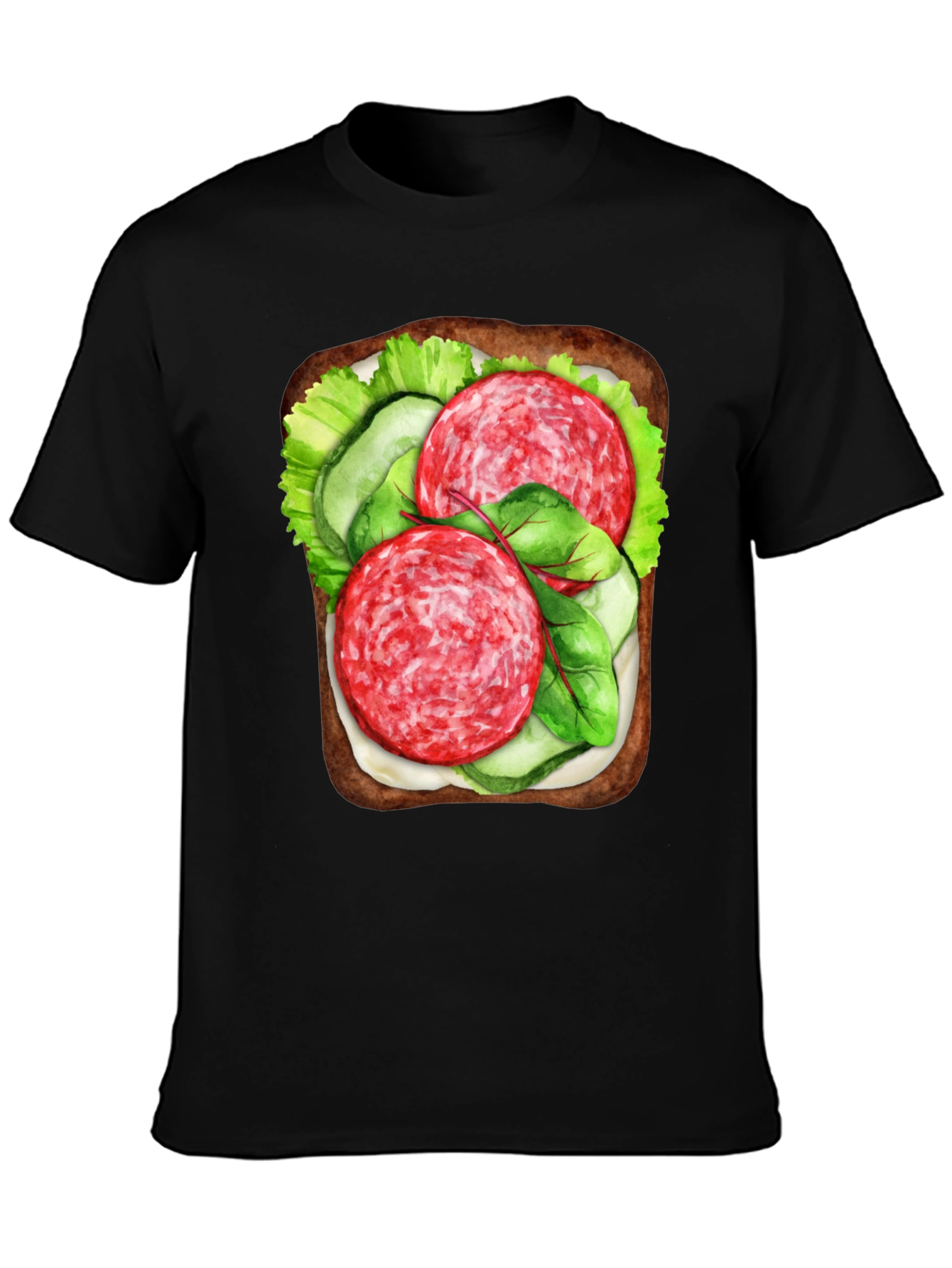 Funny Sandwich Graphic Tee - Foodie T-Shirt