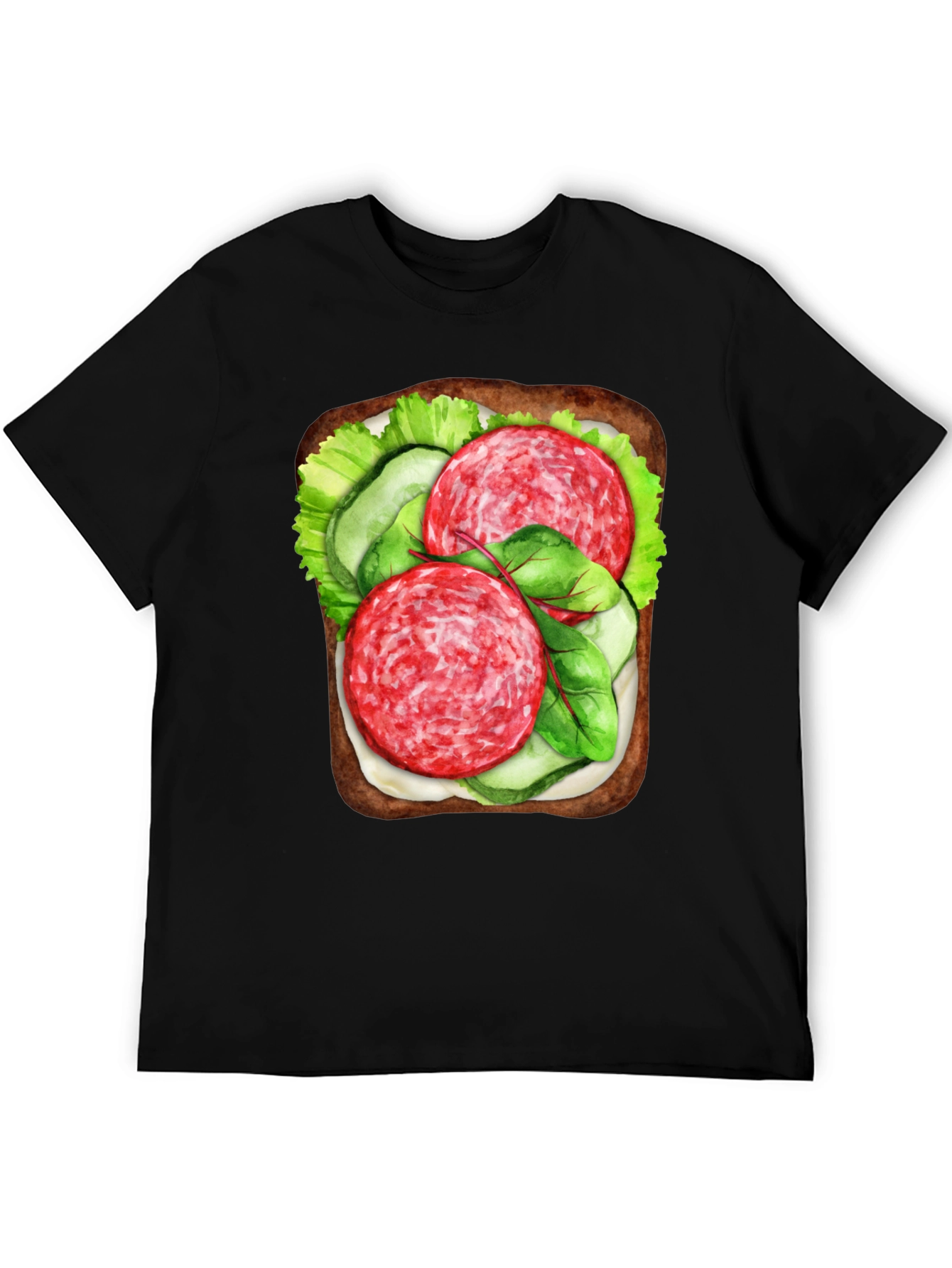 Funny Sandwich Graphic Tee - Foodie T-Shirt