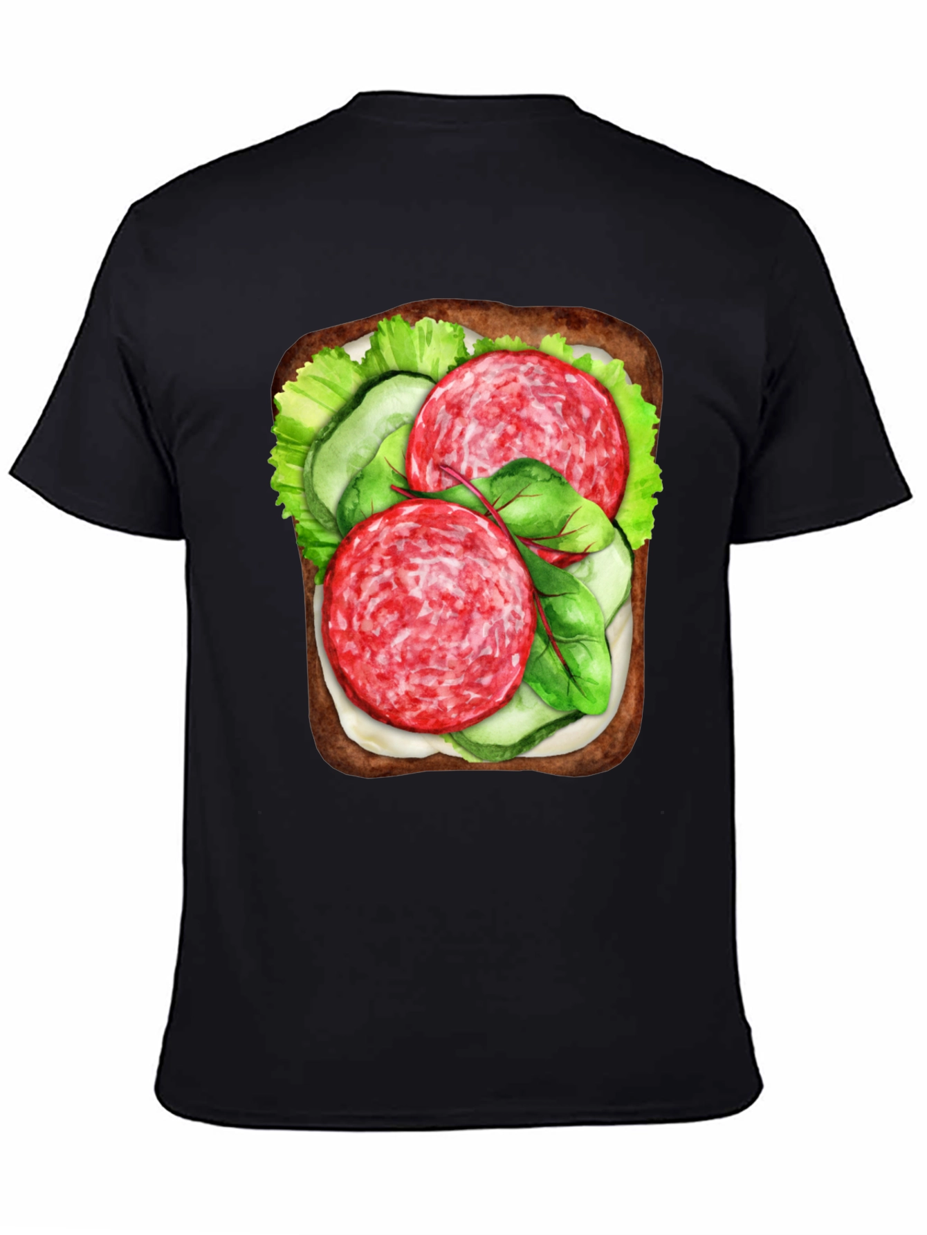 Funny Sandwich Graphic Tee - Foodie T-Shirt