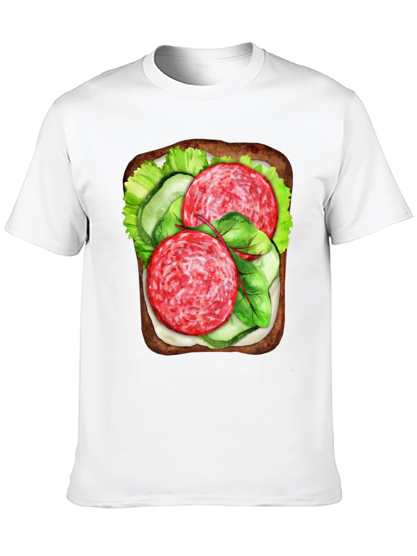 Funny Sandwich Graphic Tee - Foodie T-Shirt