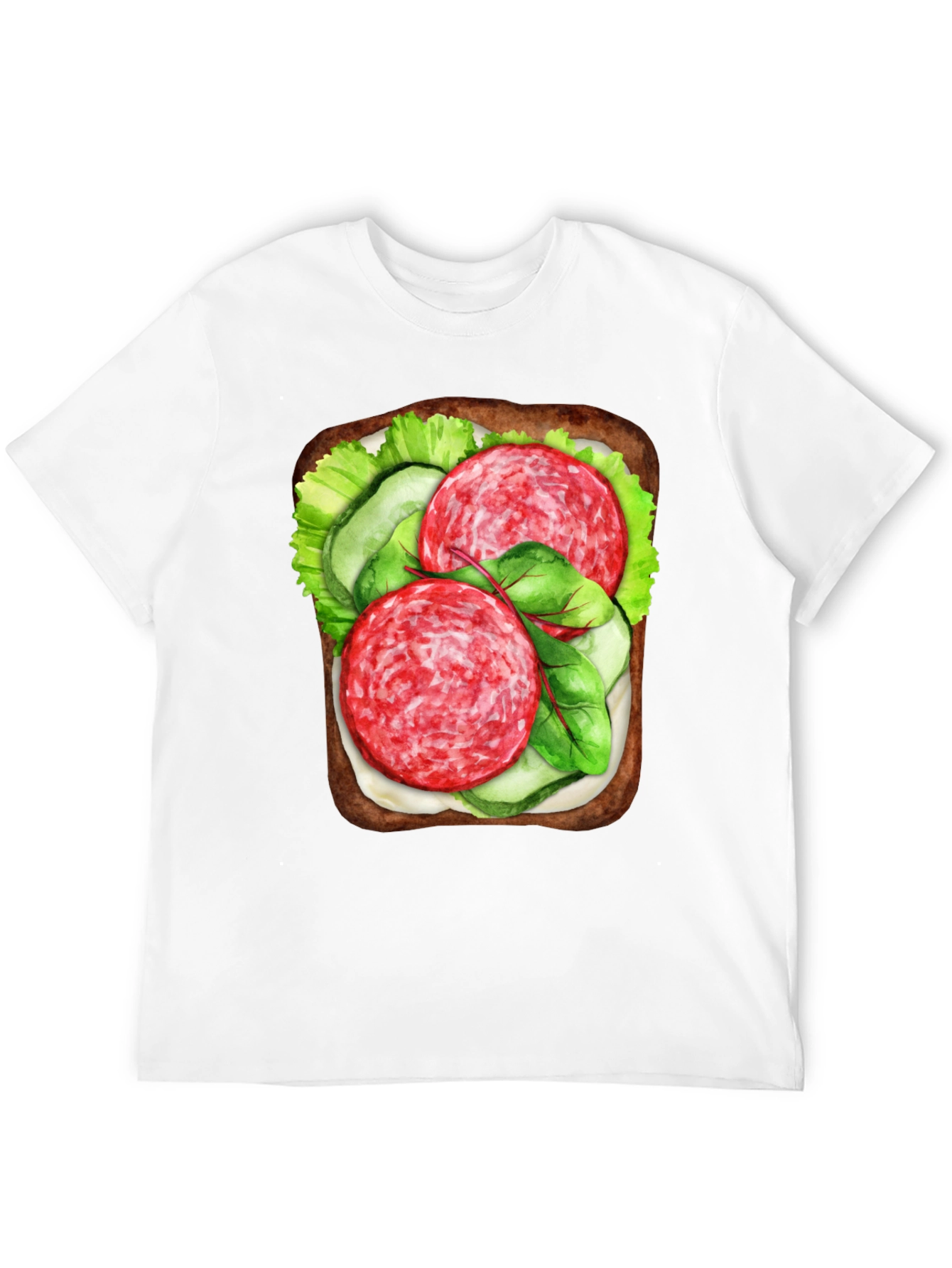 Funny Sandwich Graphic Tee - Foodie T-Shirt