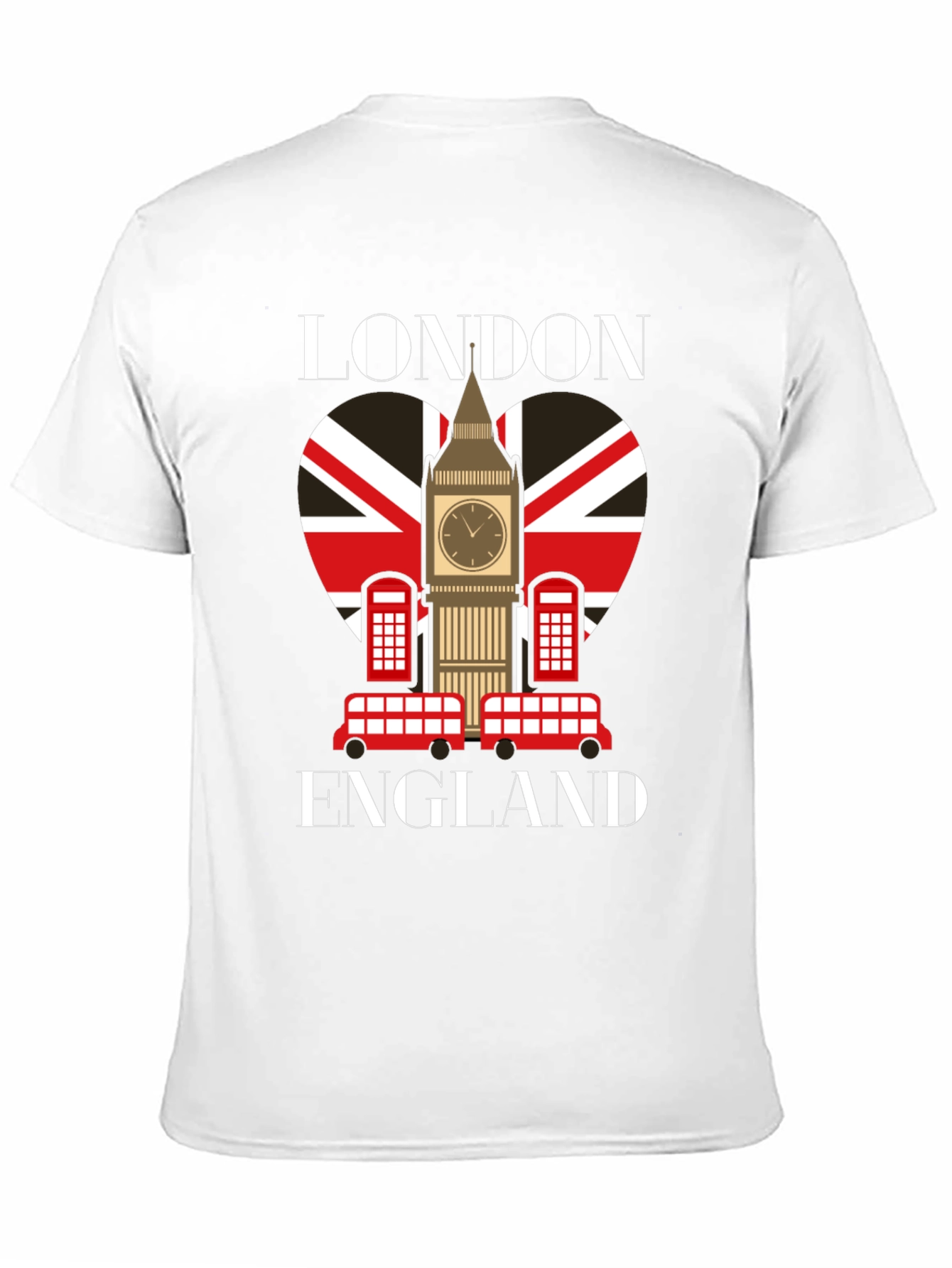 London England Heart T-Shirt