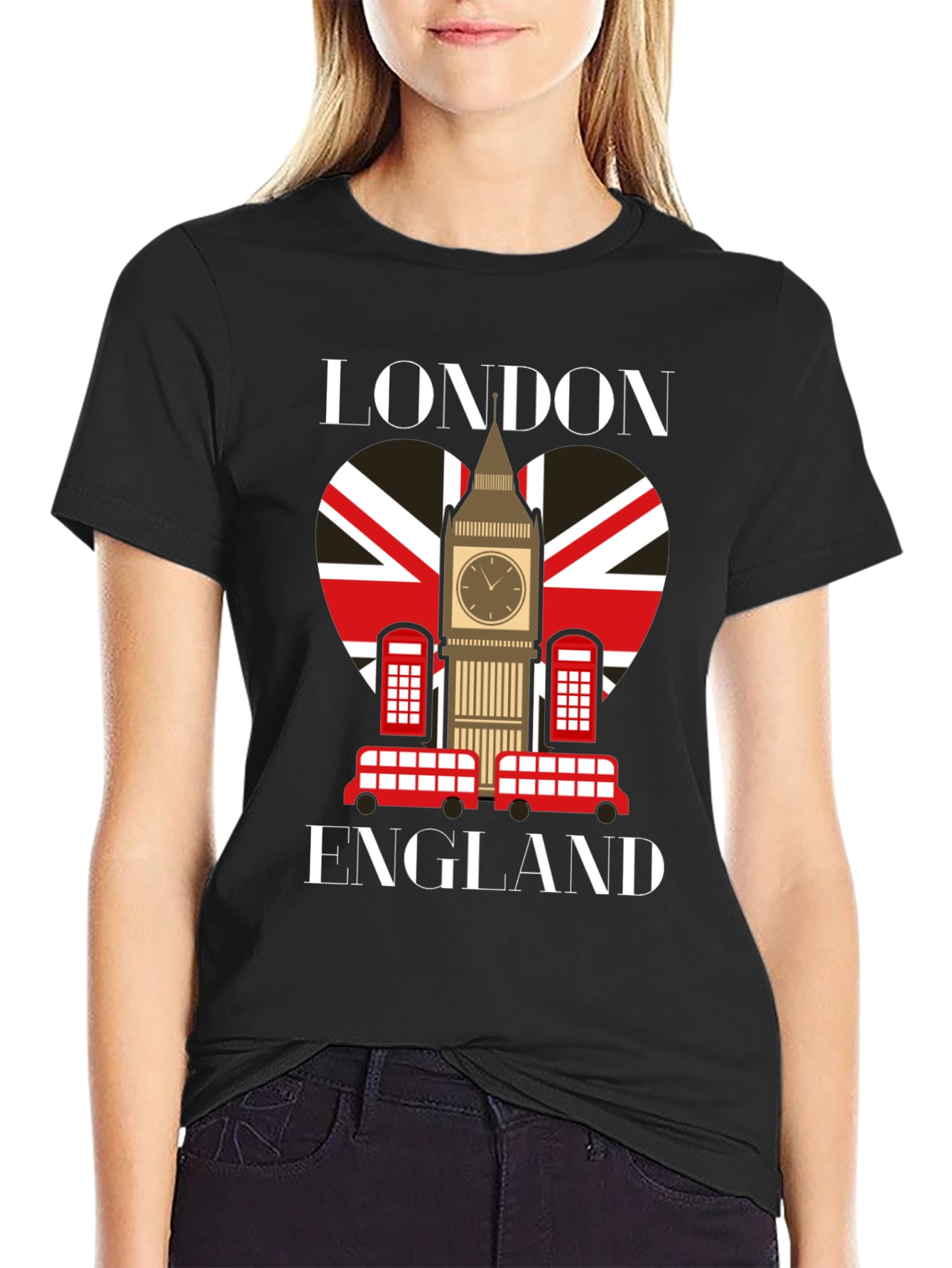 London England Heart T-Shirt