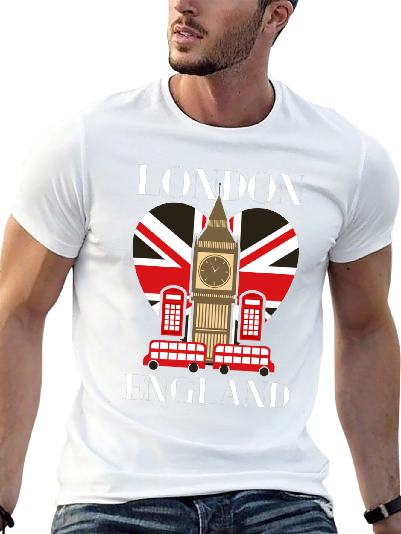London England Heart T-Shirt