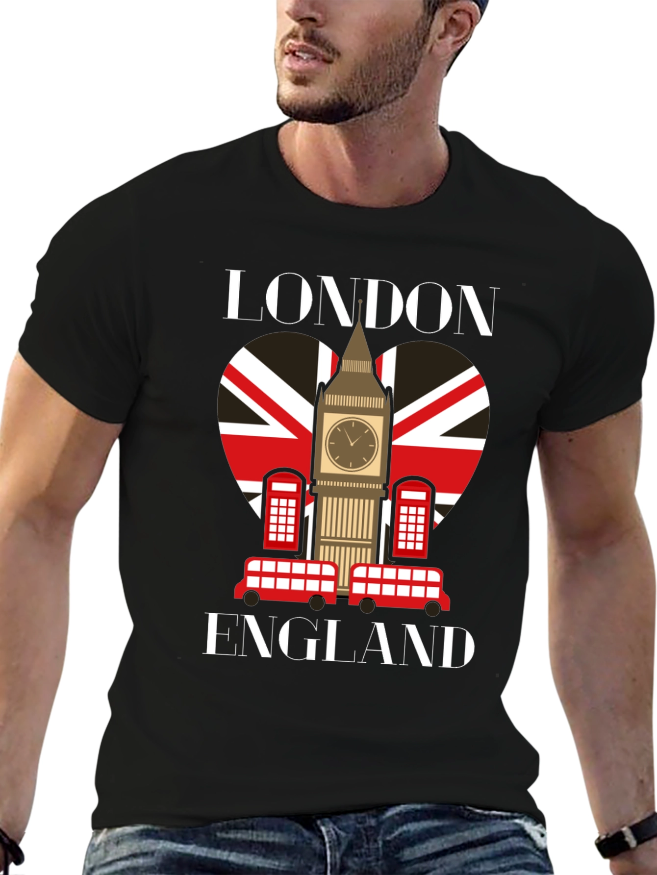 London England Heart T-Shirt