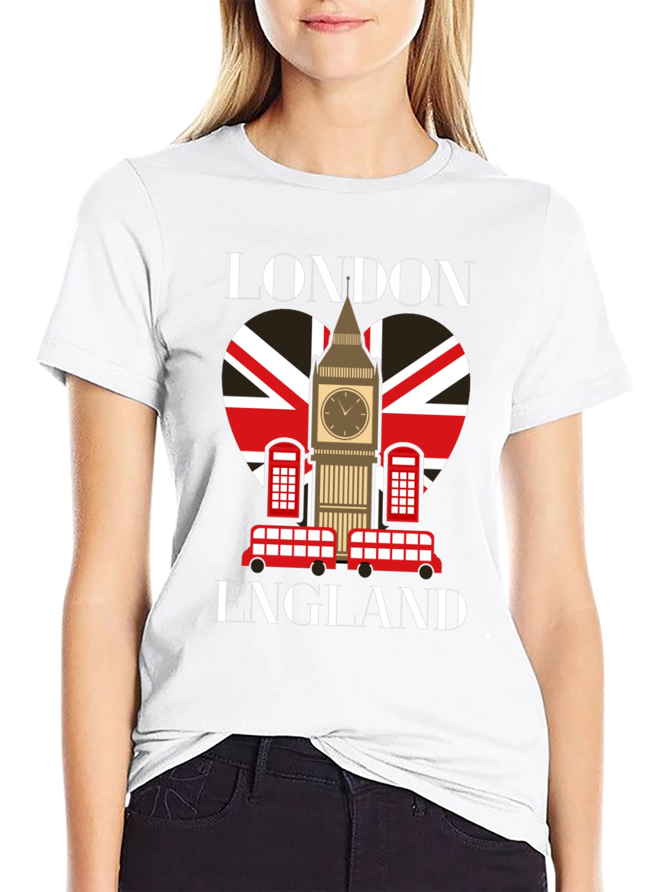 London England Heart T-Shirt