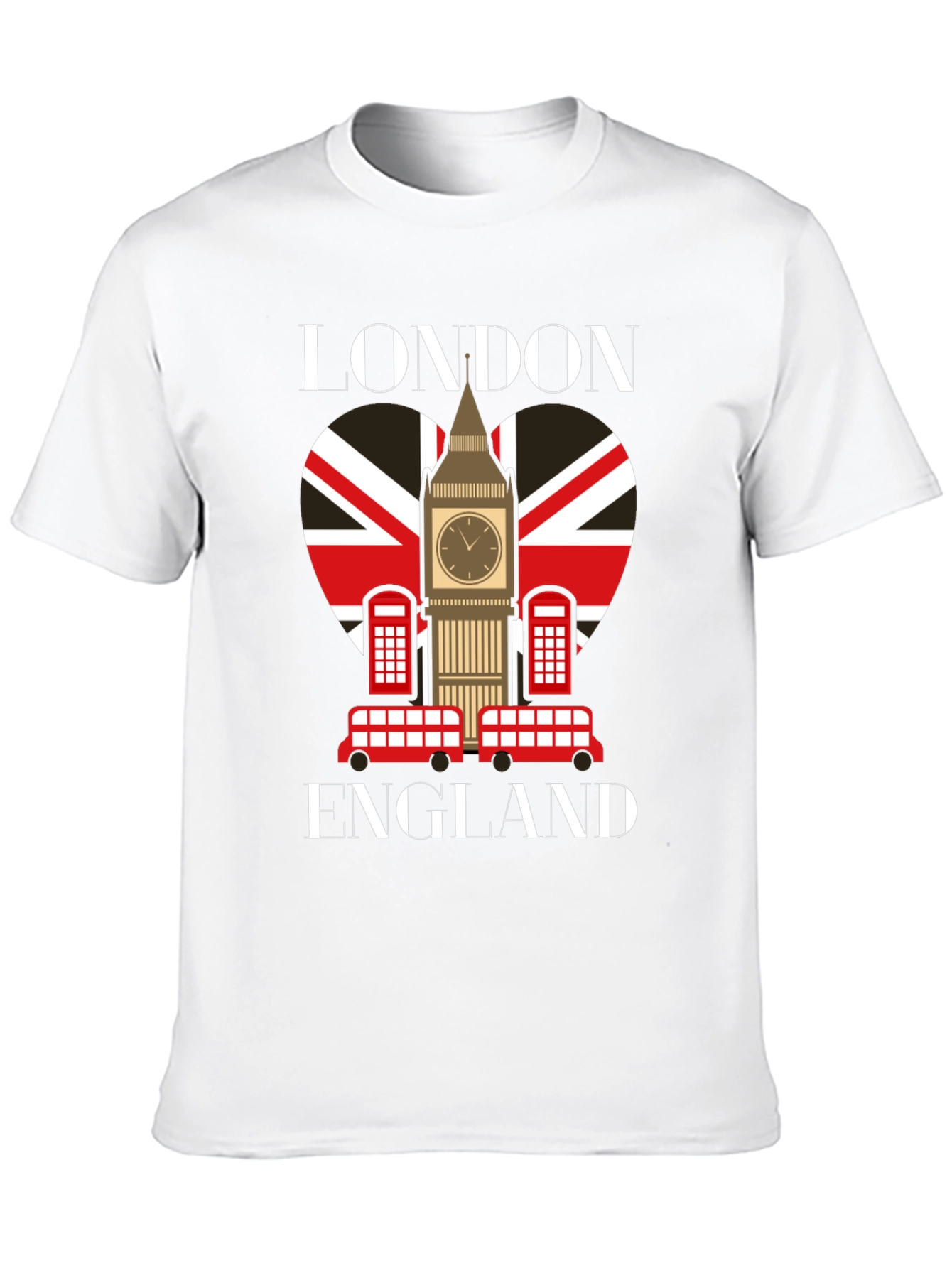 London England Heart T-Shirt