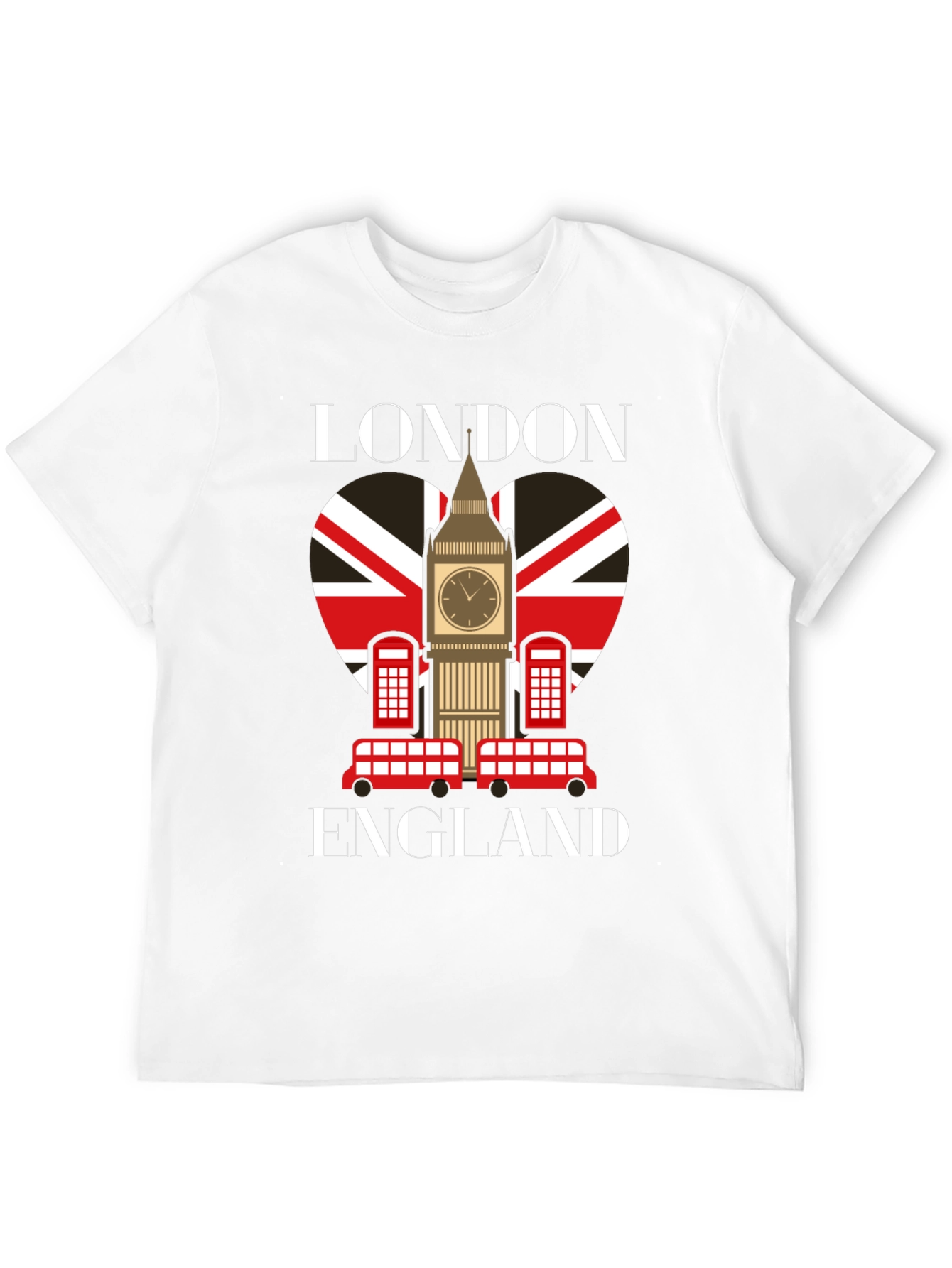 London England Heart T-Shirt