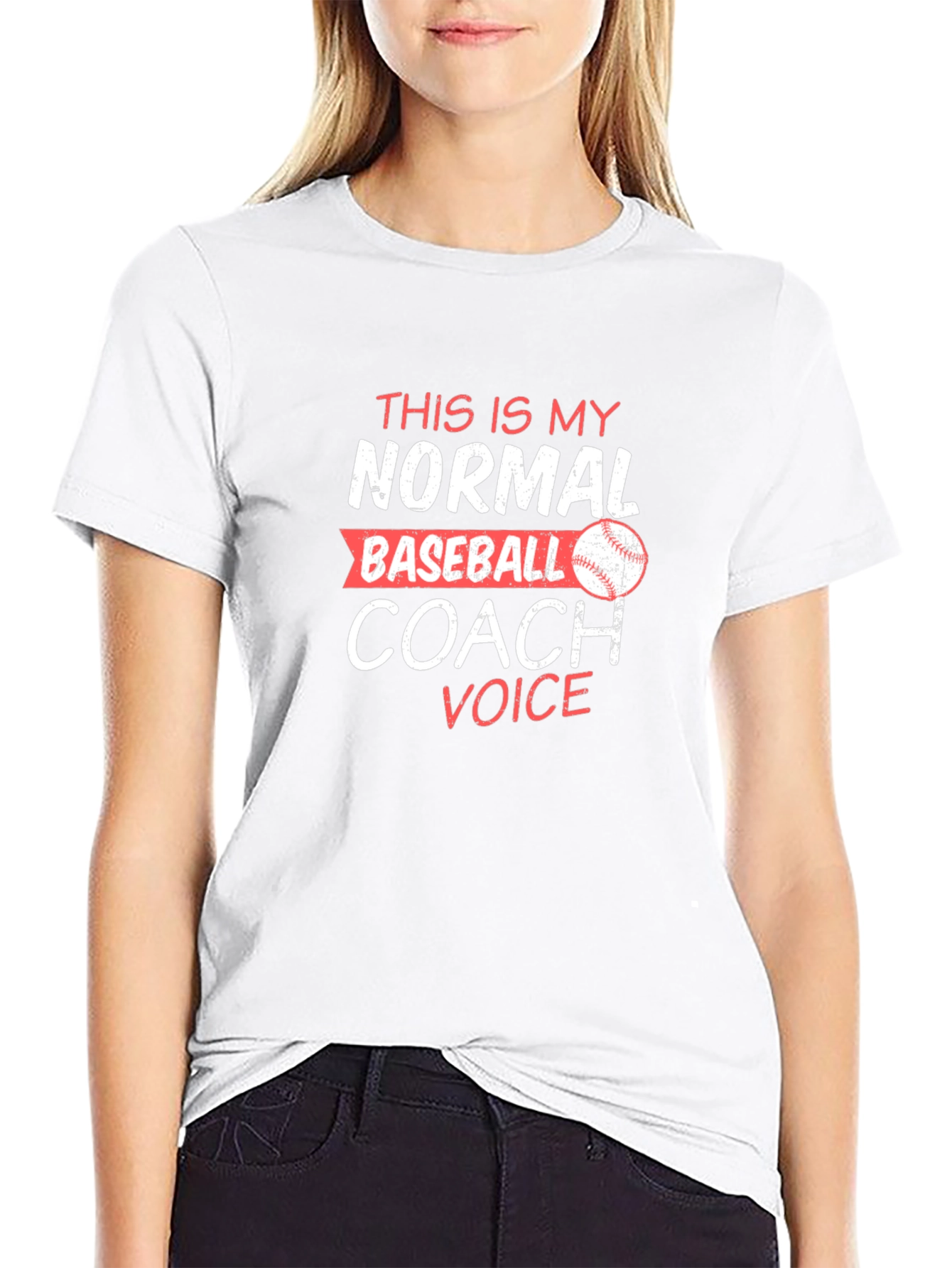 Baseball Coach Voice Tee - Funny Baseball T-Shirt