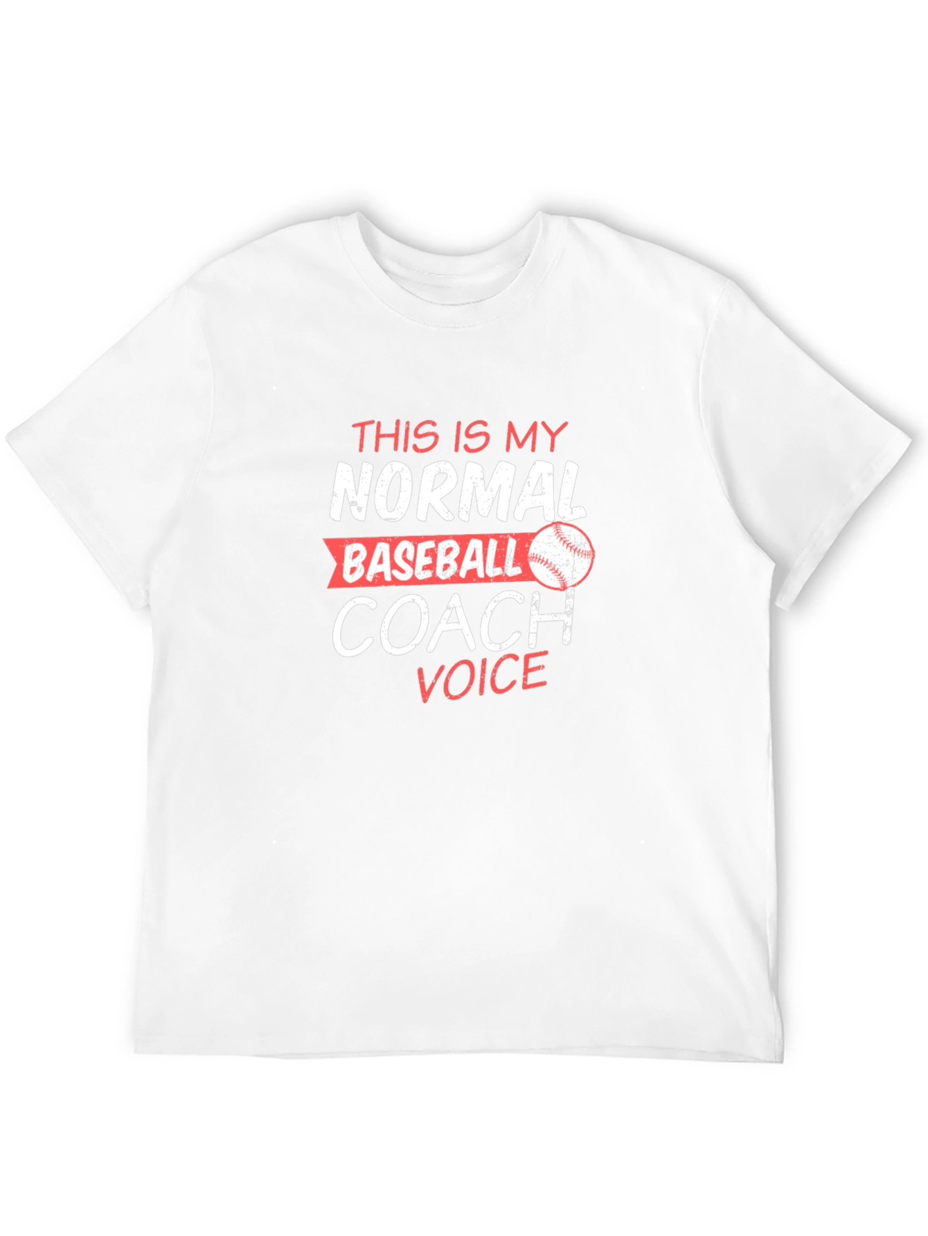 Baseball Coach Voice Tee - Funny Baseball T-Shirt
