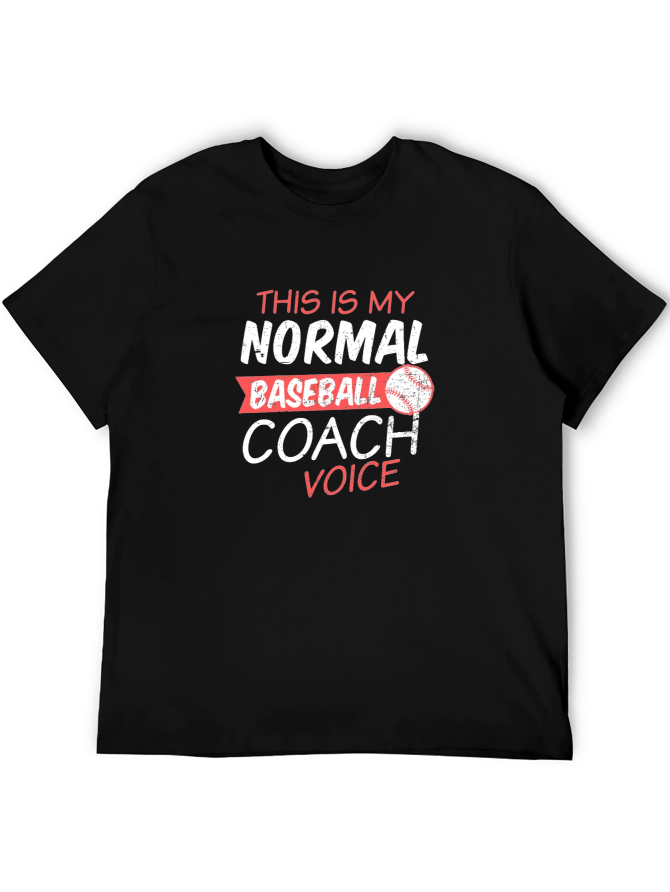 Baseball Coach Voice Tee - Funny Baseball T-Shirt
