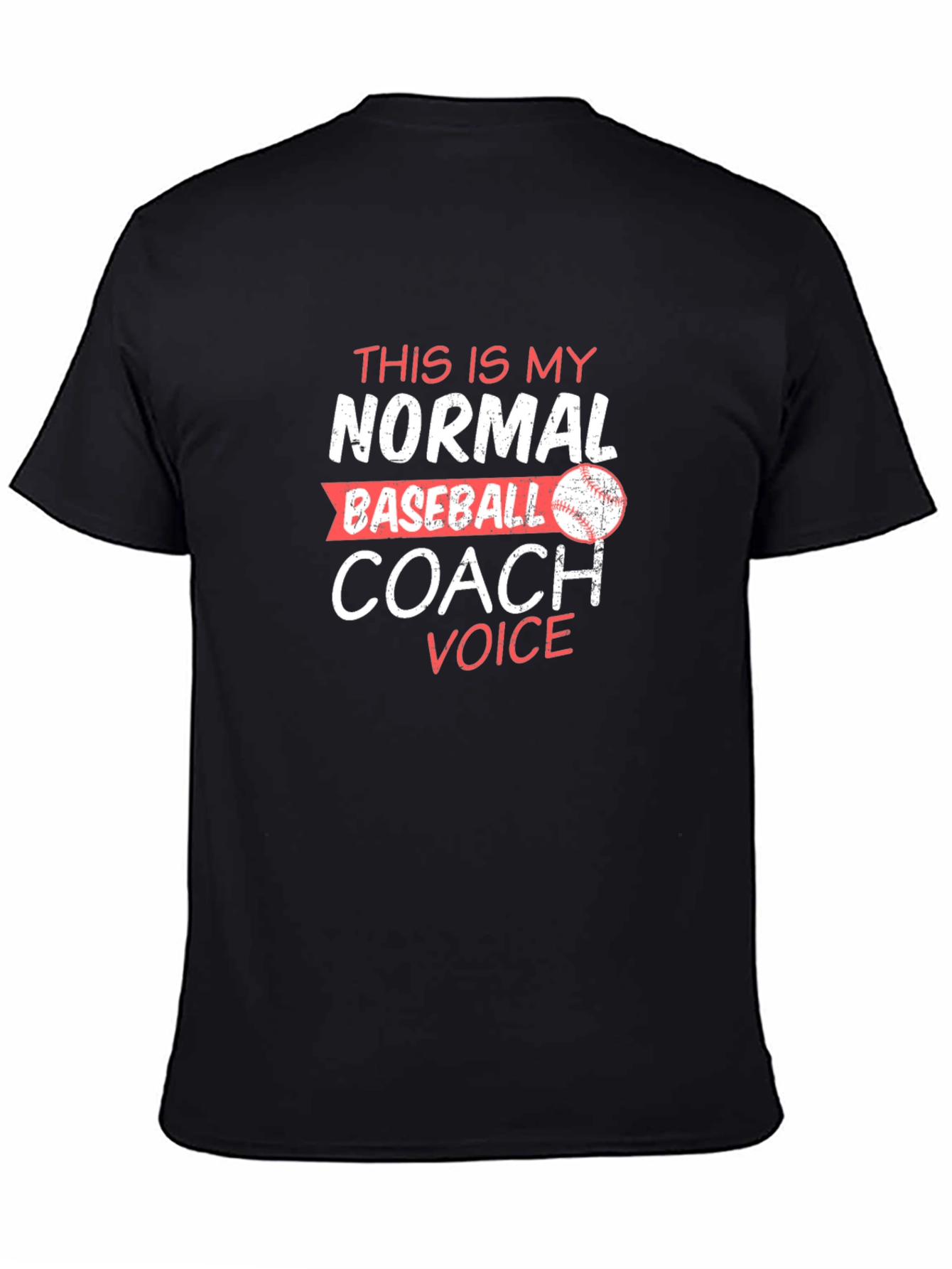 Baseball Coach Voice Tee - Funny Baseball T-Shirt
