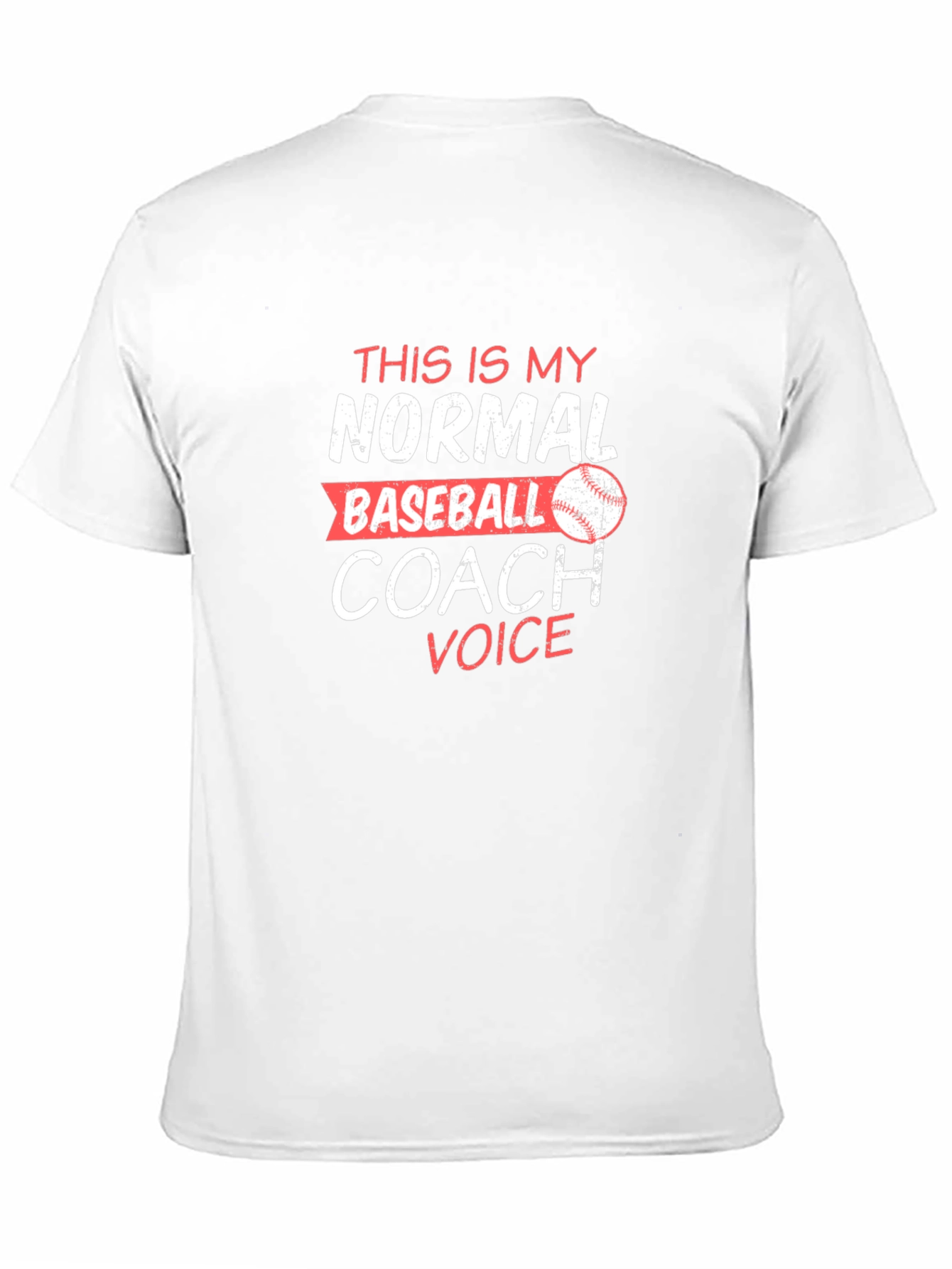 Baseball Coach Voice Tee - Funny Baseball T-Shirt
