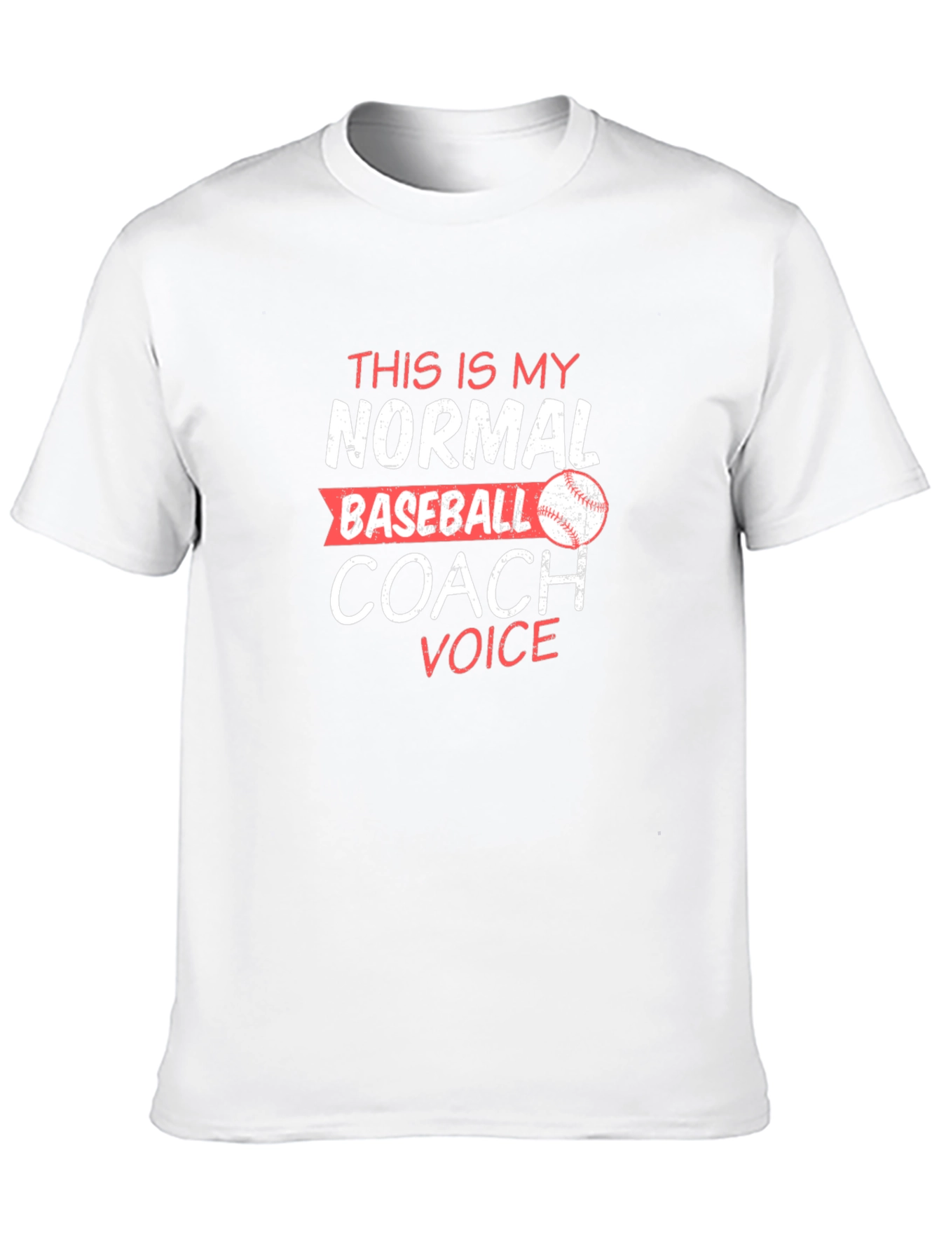Baseball Coach Voice Tee - Funny Baseball T-Shirt