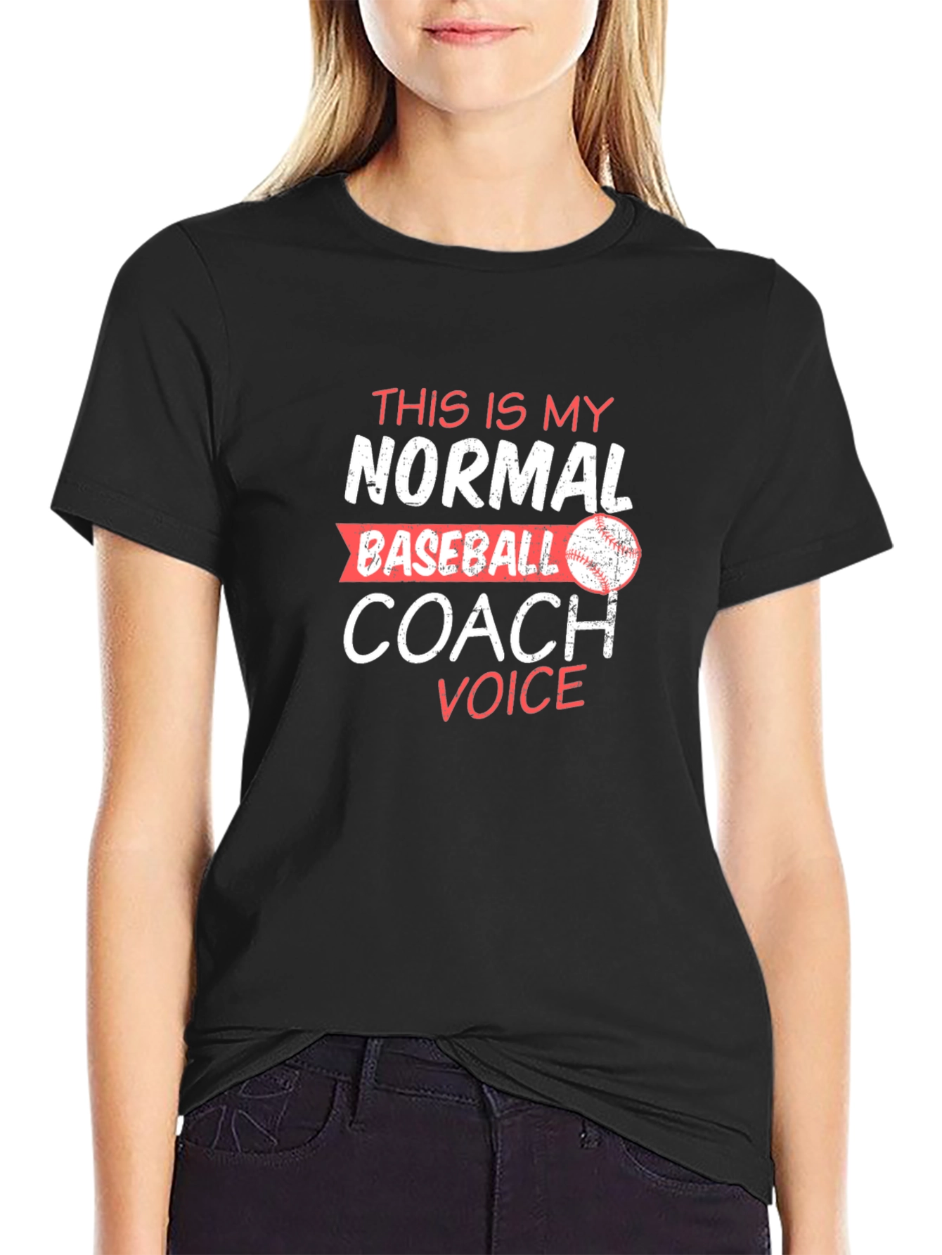 Baseball Coach Voice Tee - Funny Baseball T-Shirt