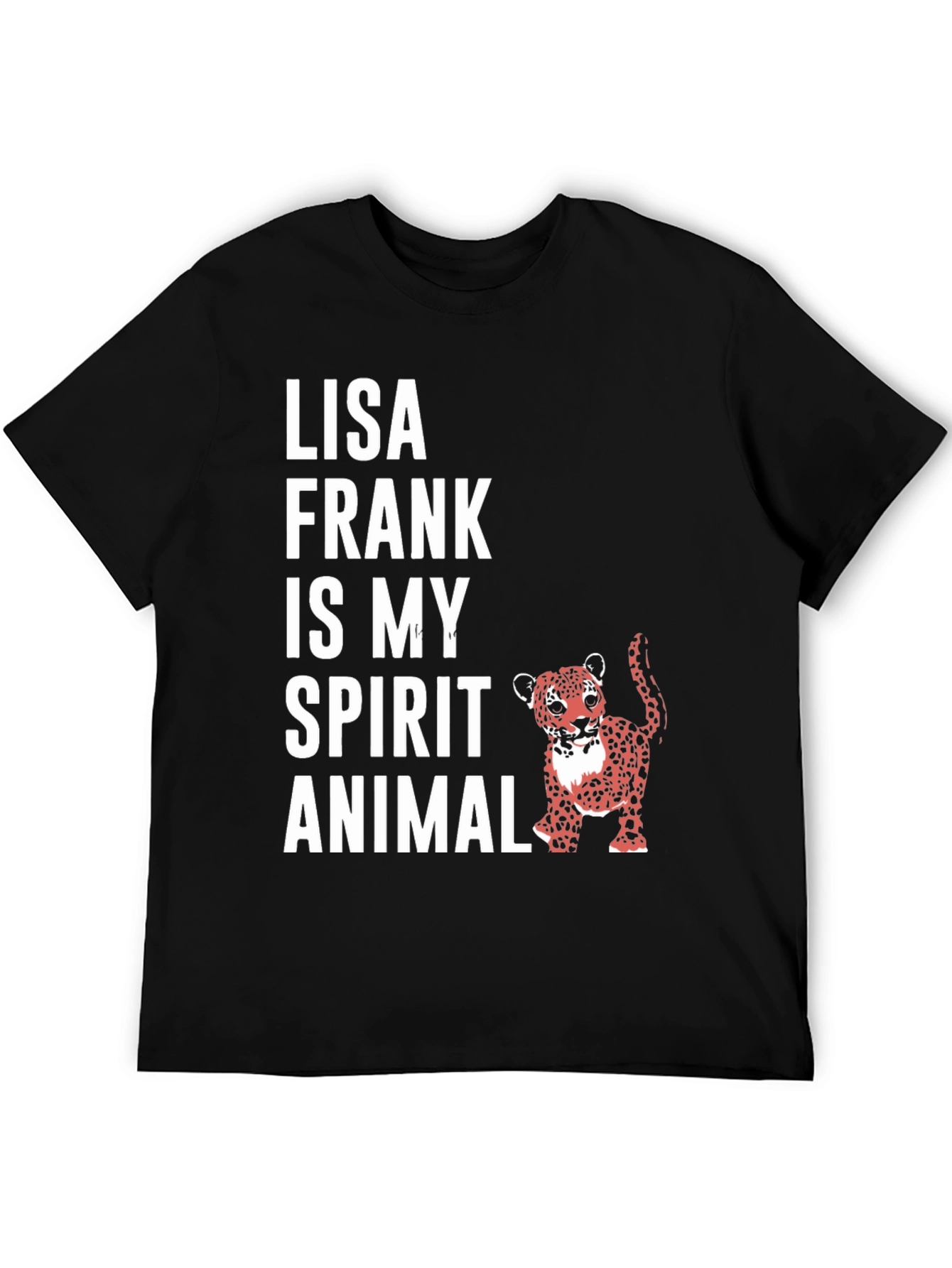 Lisa Frank Leopard Spirit Animal T-Shirt