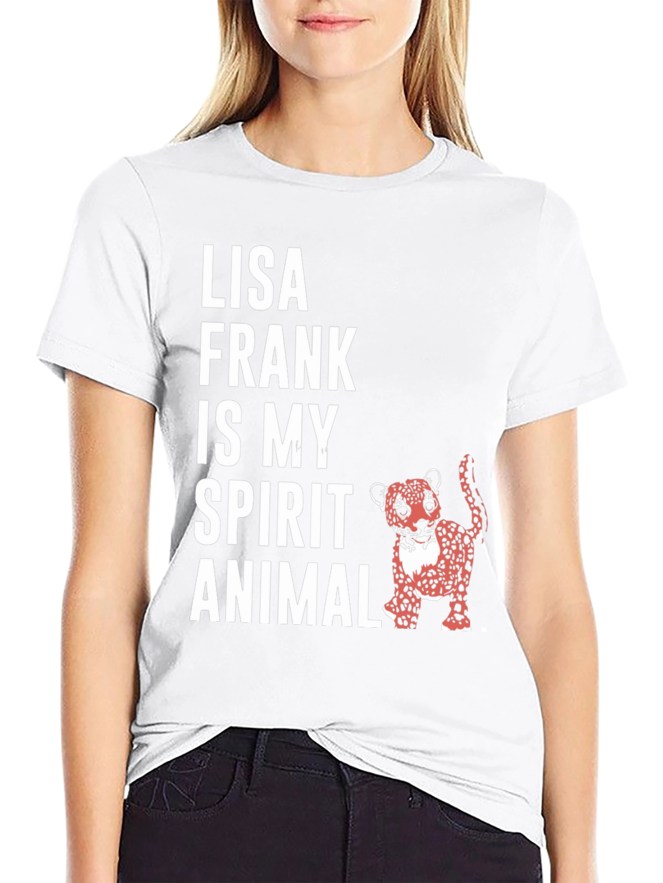 Lisa Frank Leopard Spirit Animal T-Shirt