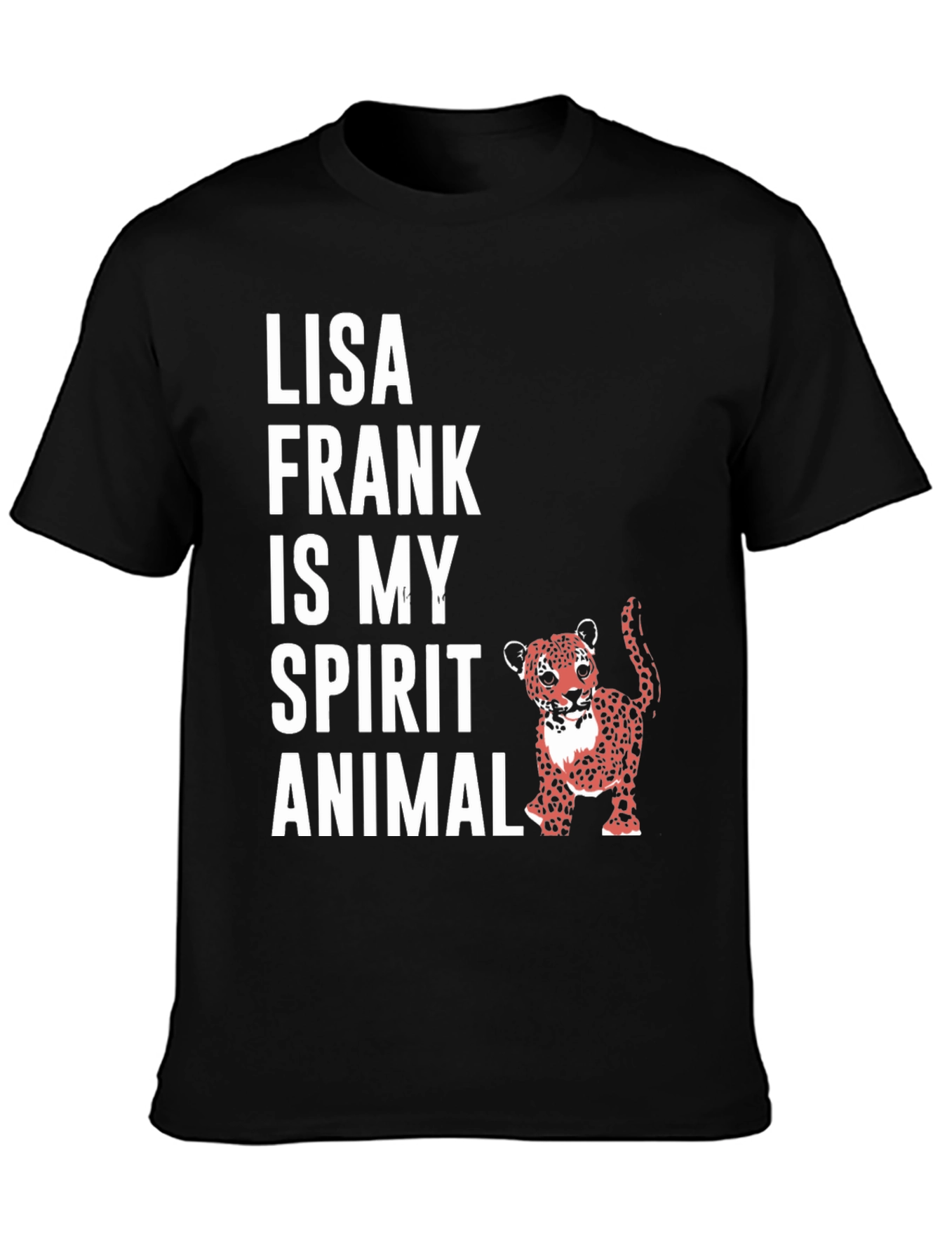 Lisa Frank Leopard Spirit Animal T-Shirt