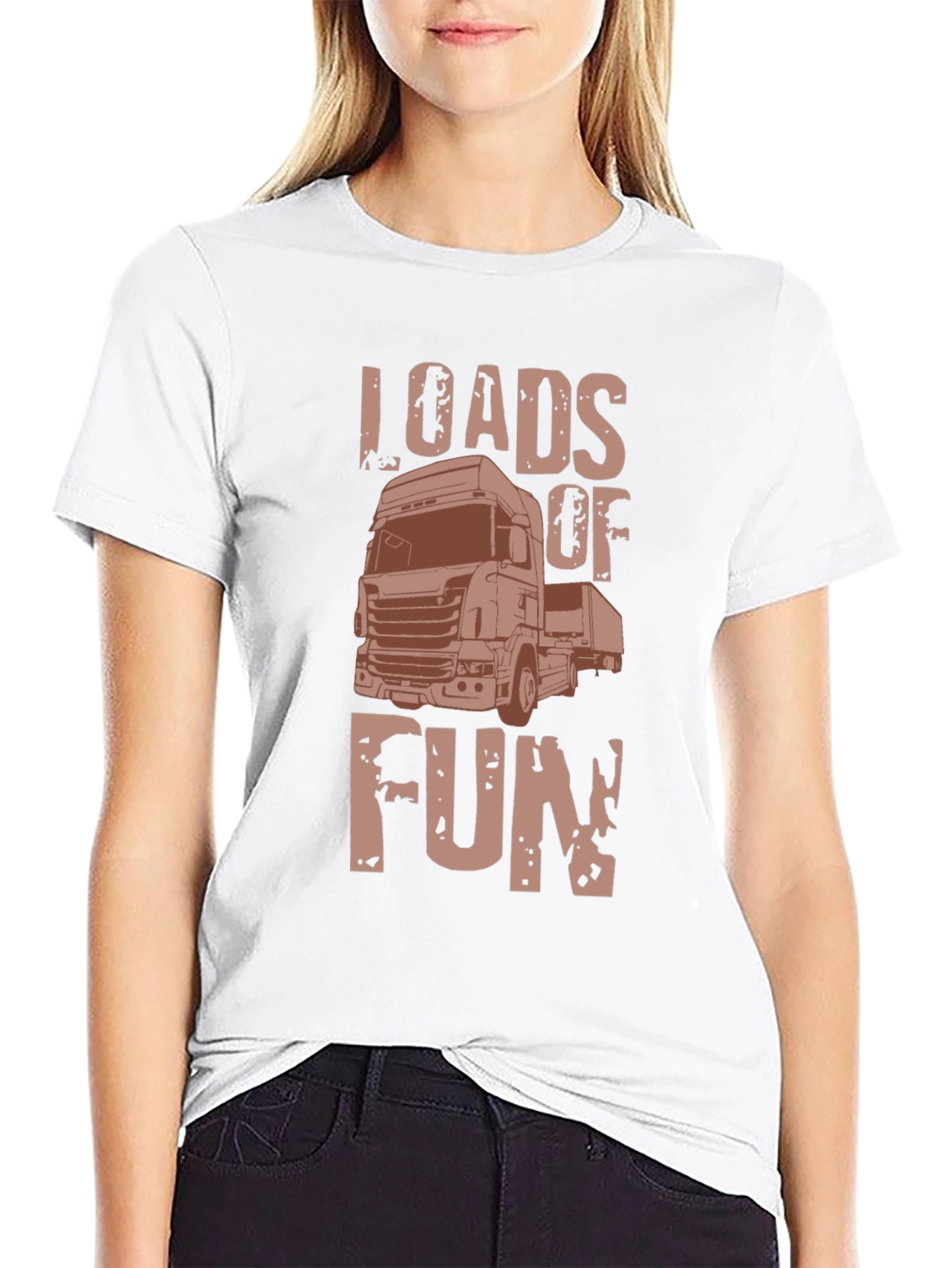 Loads of Fun Truck Graphic T-Shirt