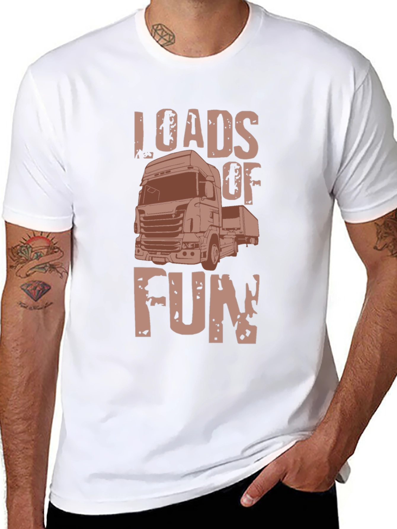 Loads of Fun Truck Graphic T-Shirt