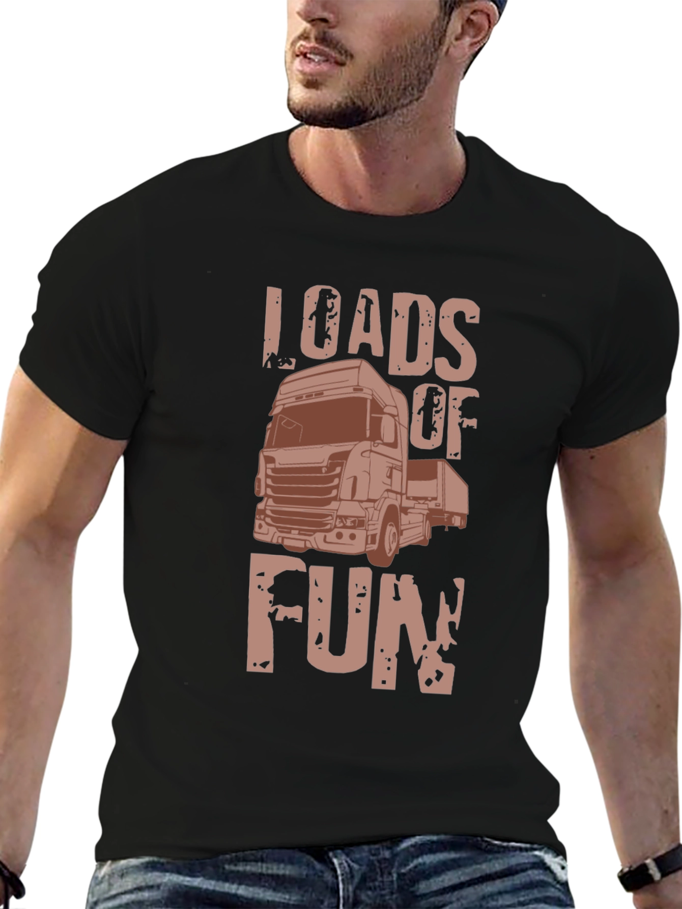 Loads of Fun Truck Graphic T-Shirt