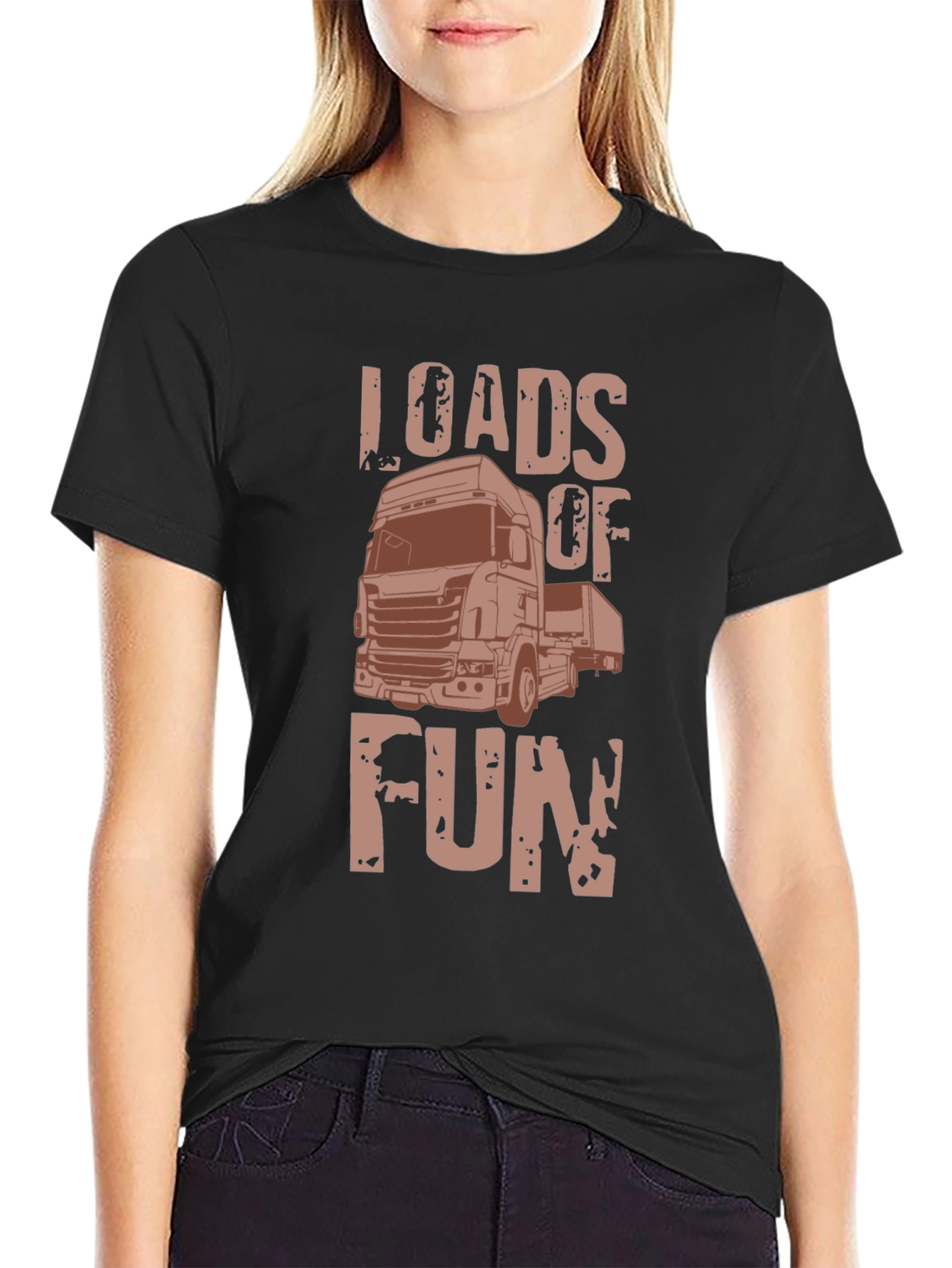 Loads of Fun Truck Graphic T-Shirt