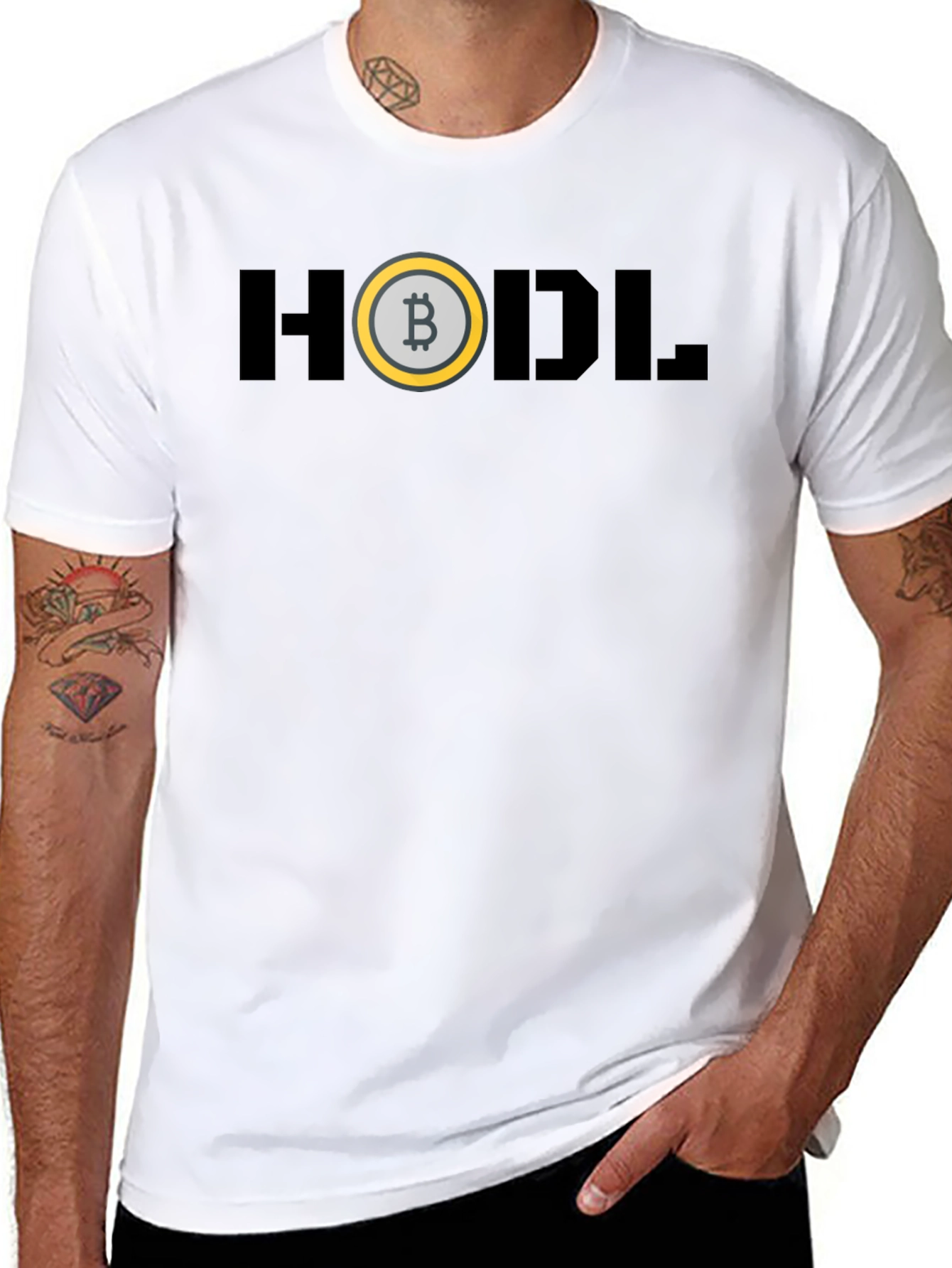 HODL Bitcoin Crypto T-Shirt