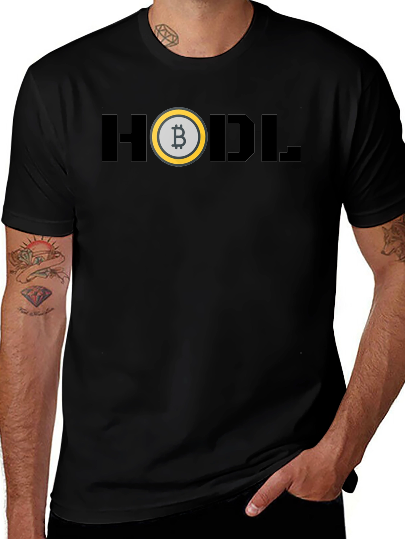 HODL Bitcoin Crypto T-Shirt