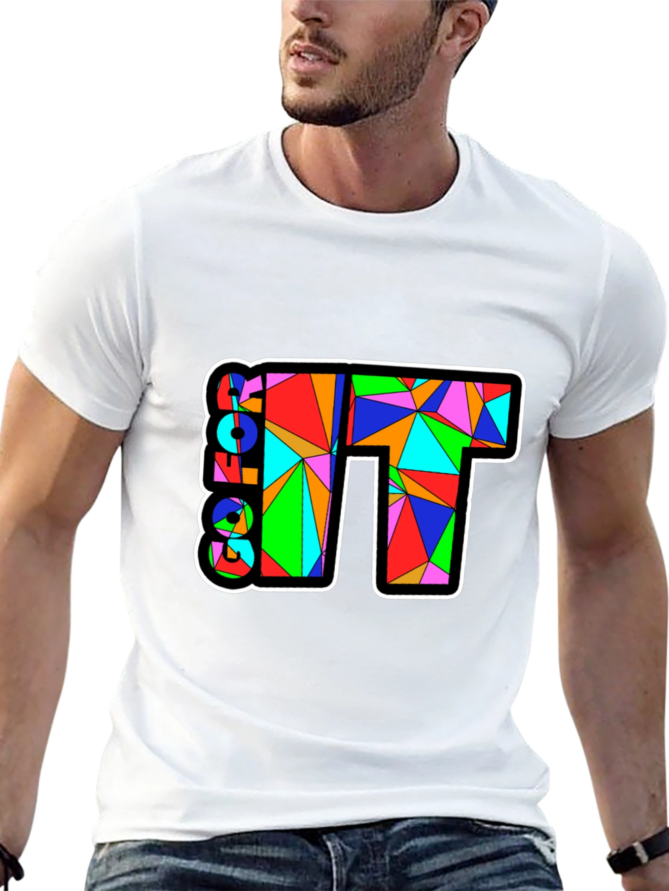 Colorful Geometric T-Shirt