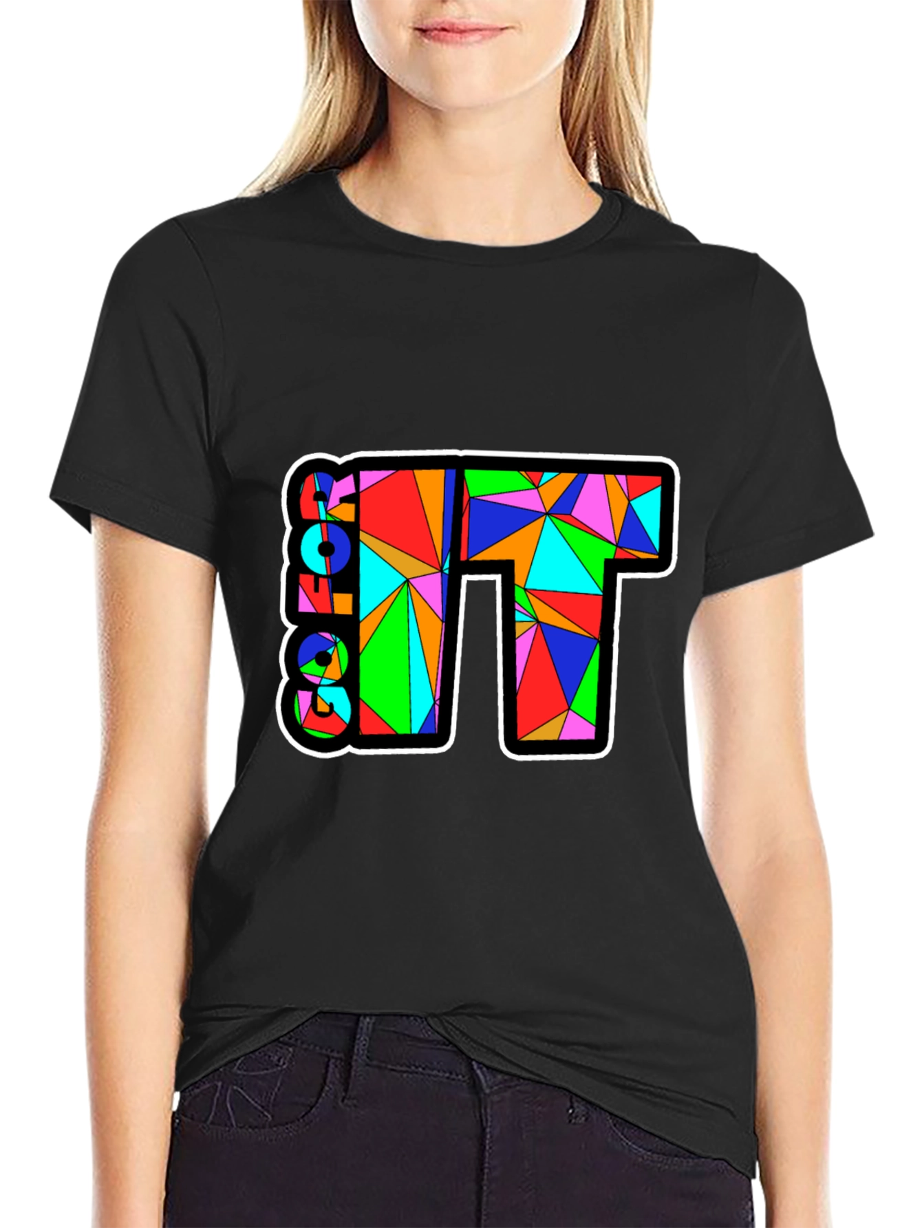 Colorful Geometric T-Shirt