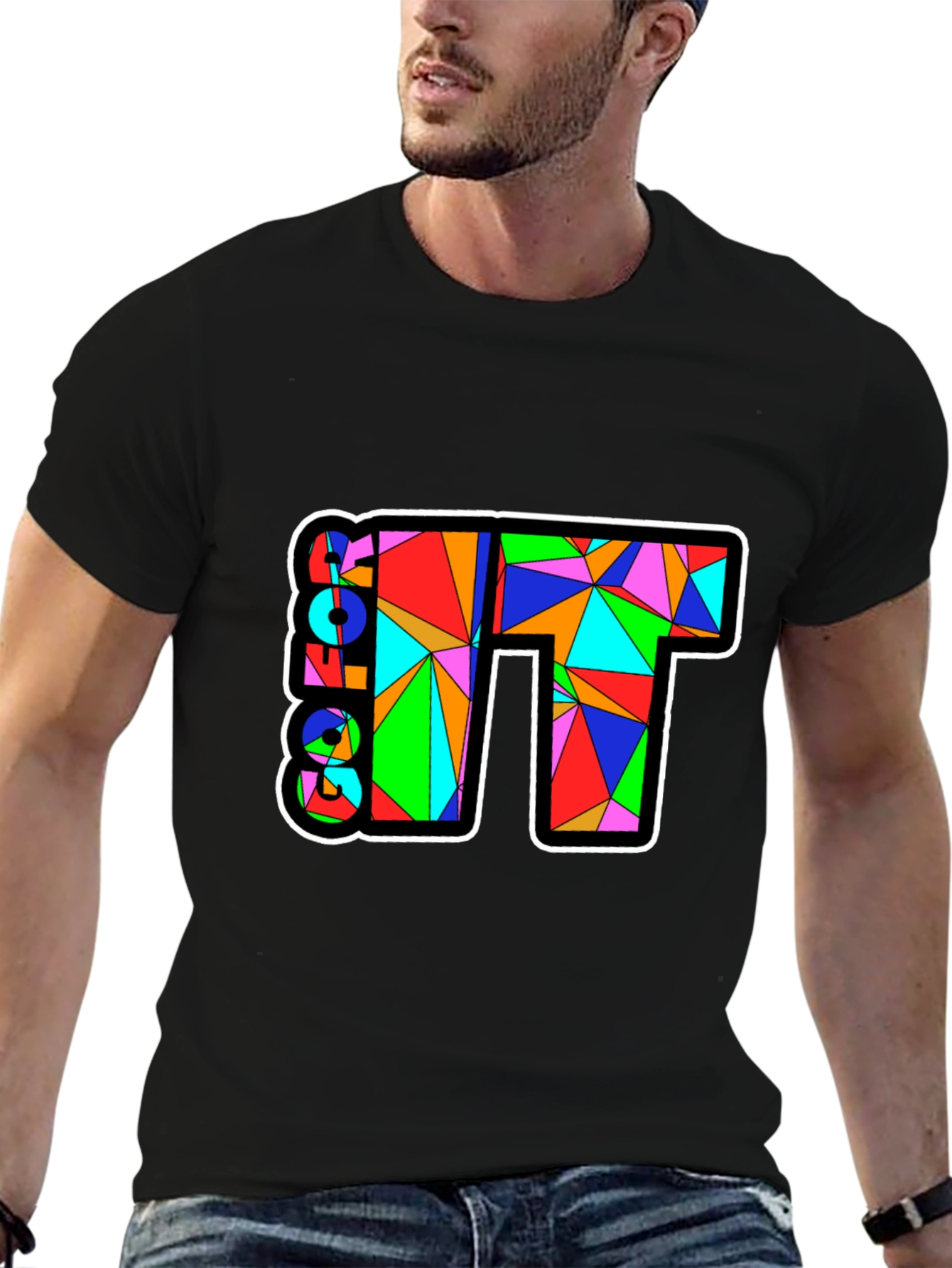Colorful Geometric T-Shirt