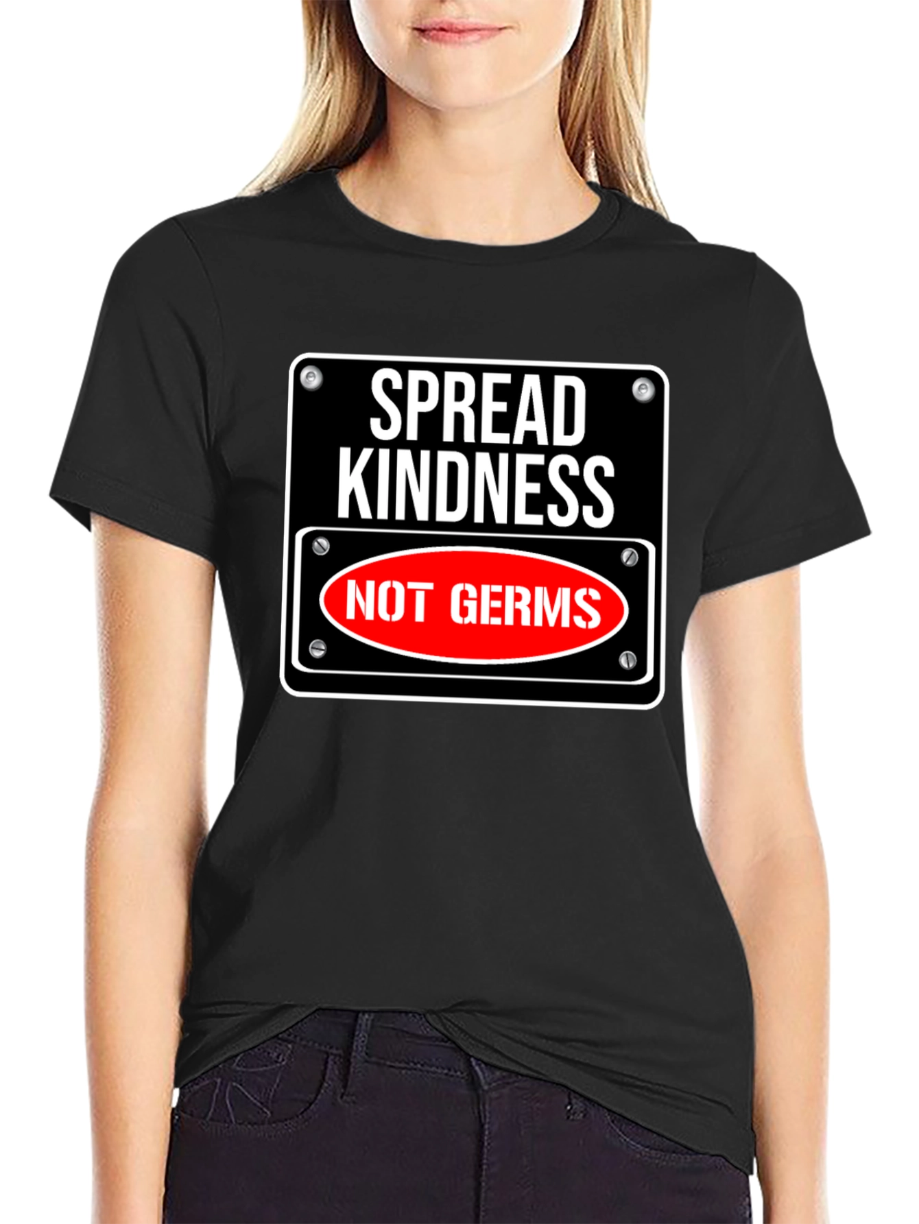 Spread Kindness Not Germs Graphic Tee