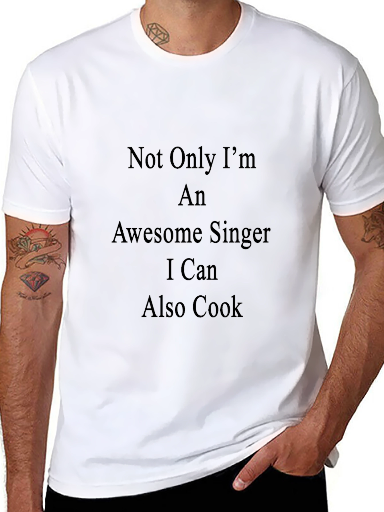 Awesome Singer & Cook T-Shirt