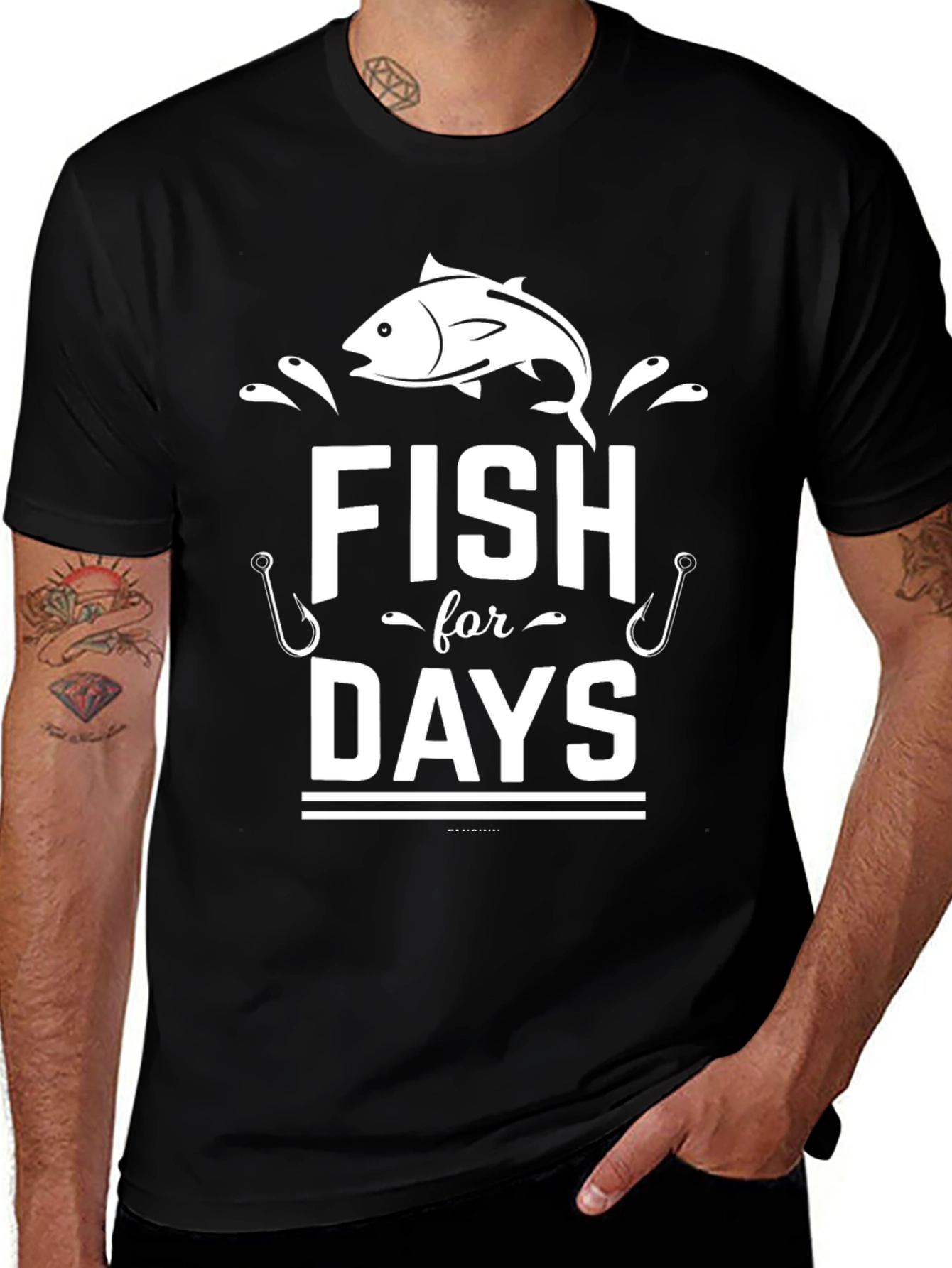 Fish for Days Graphic T-Shirt