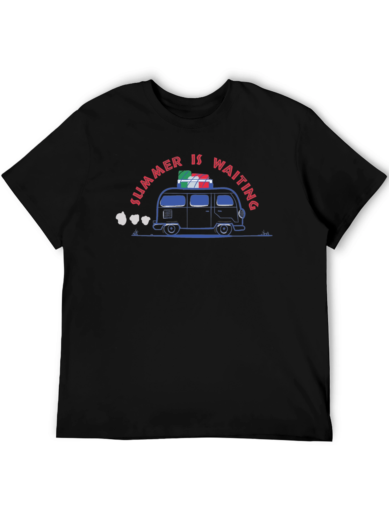 Summer Is Waiting T-Shirt - Road Trip Ready!