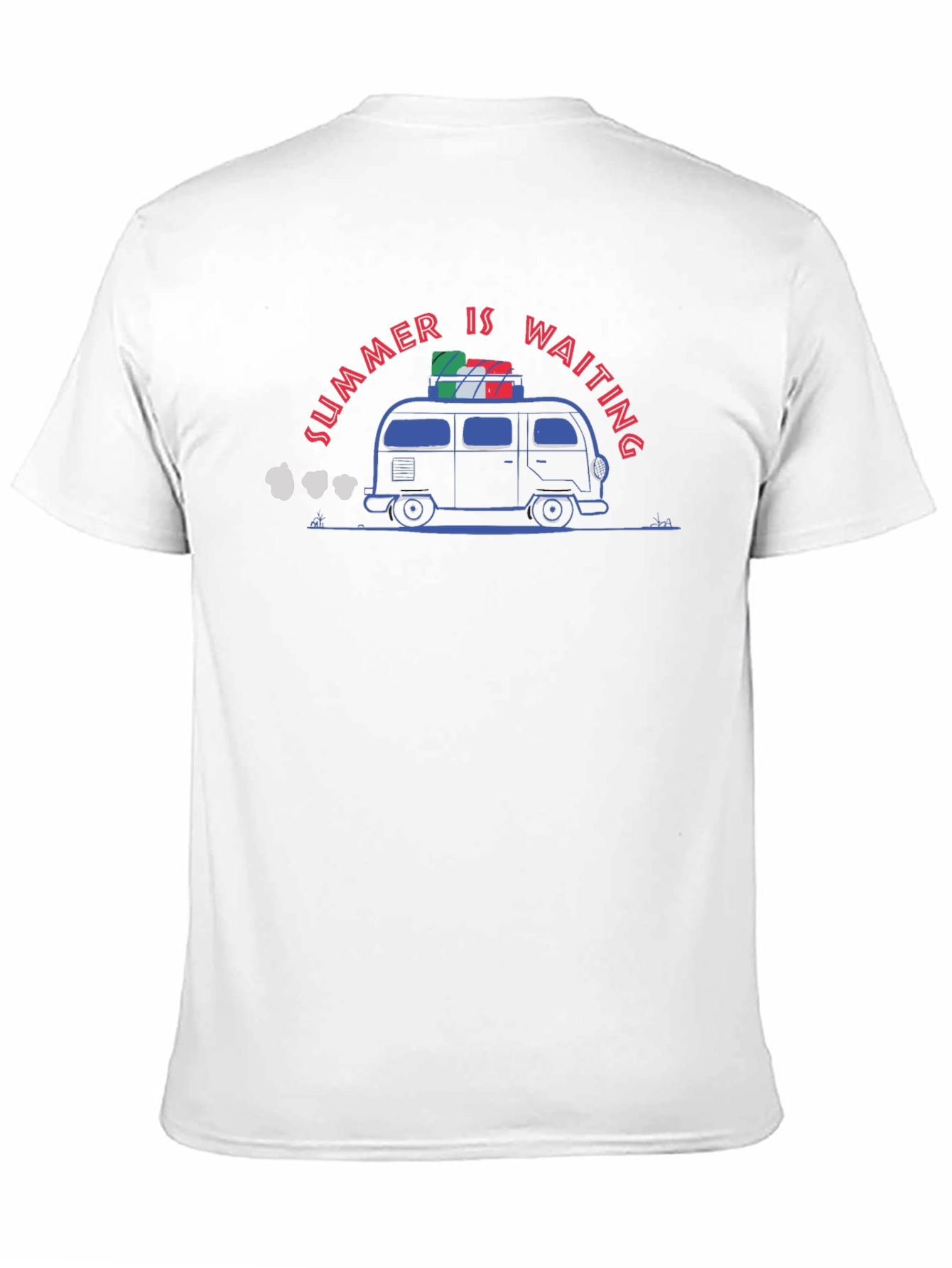 Summer Is Waiting T-Shirt - Road Trip Ready!