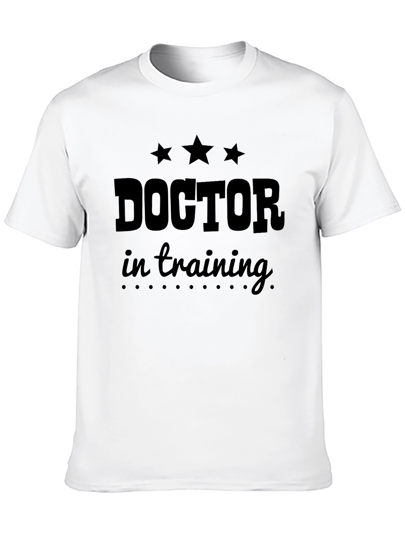 Doctor in Training Black T-Shirt