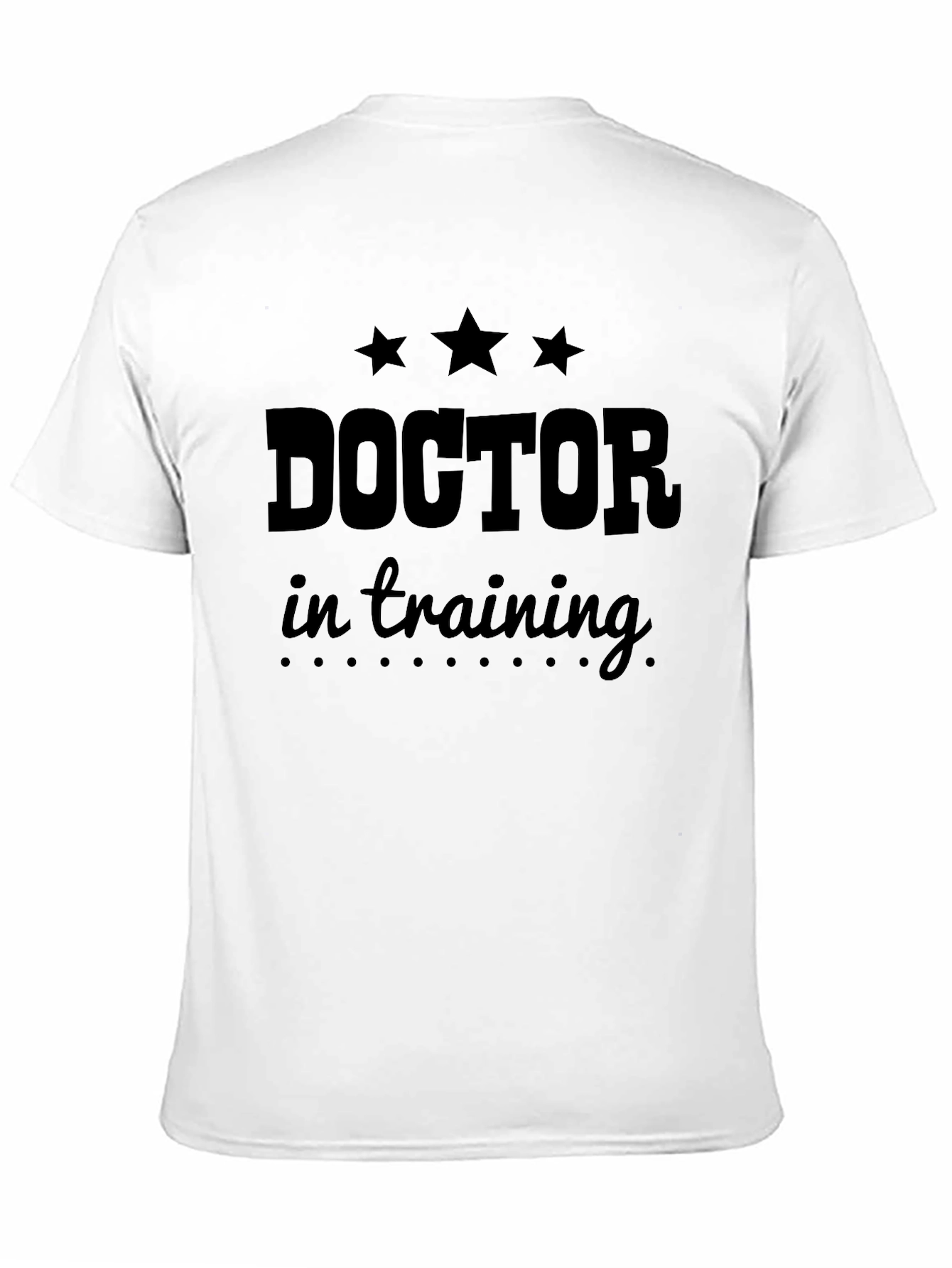 Doctor in Training Black T-Shirt